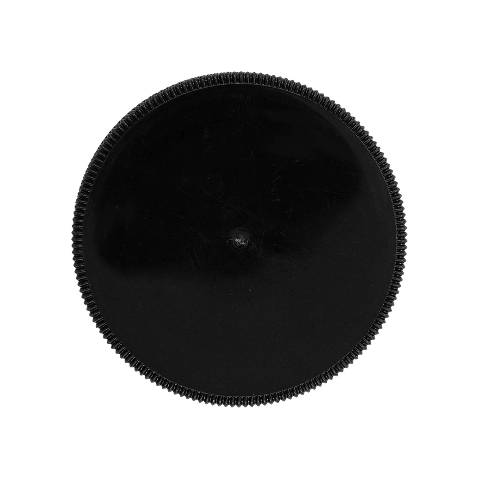 Schroefdop met EPE-inzetstuk, PP-kunststof, zwart, voor opening: DIN 60