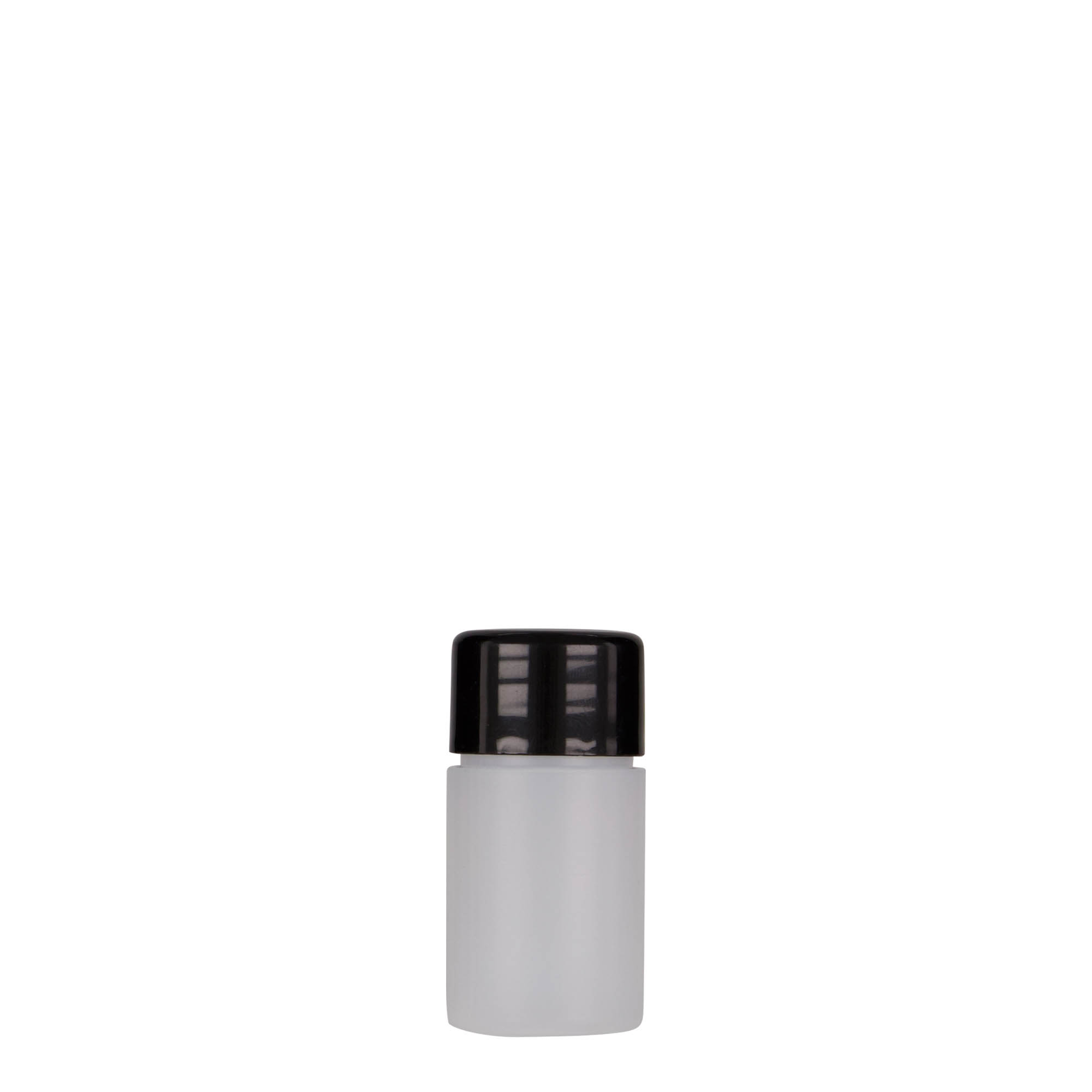 15 ml kunststoffles 'Tuffy', HDPE, natuur, hals: 24/410