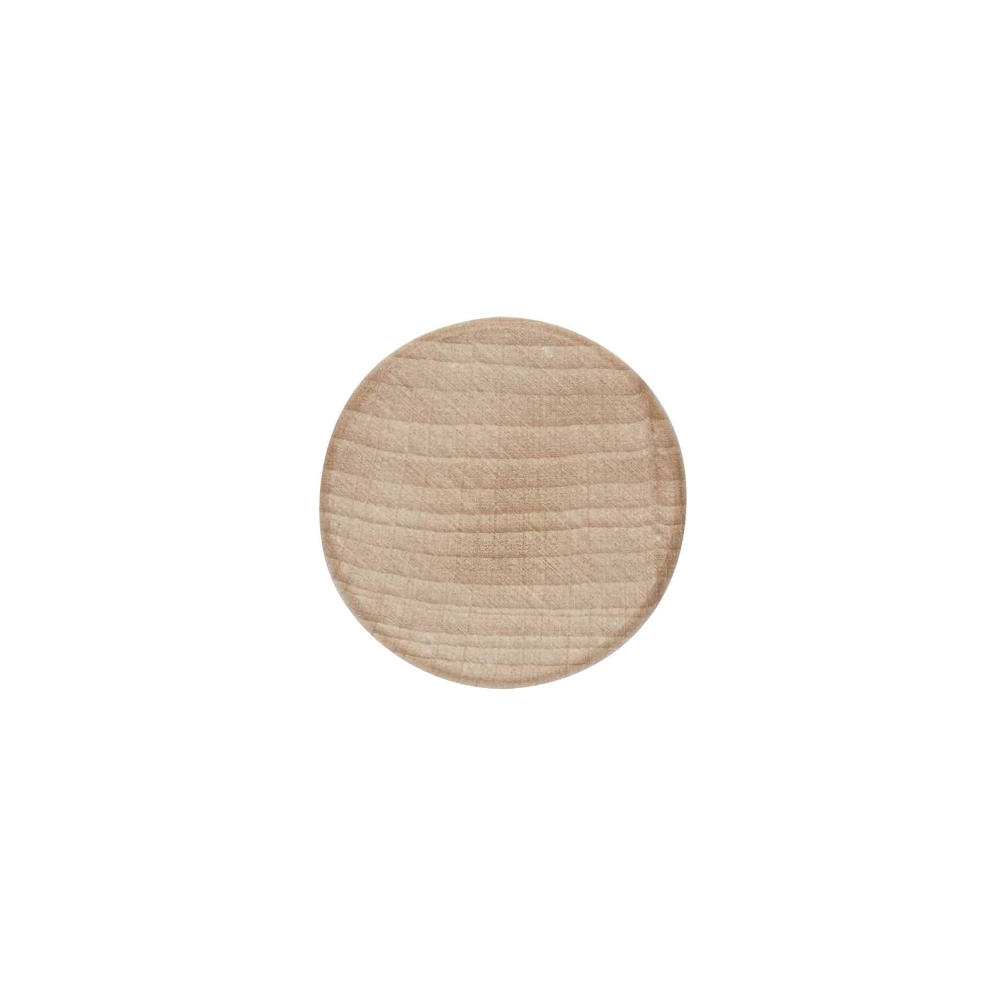Schroefdop, hout, beige, voor opening: GPI 28/400