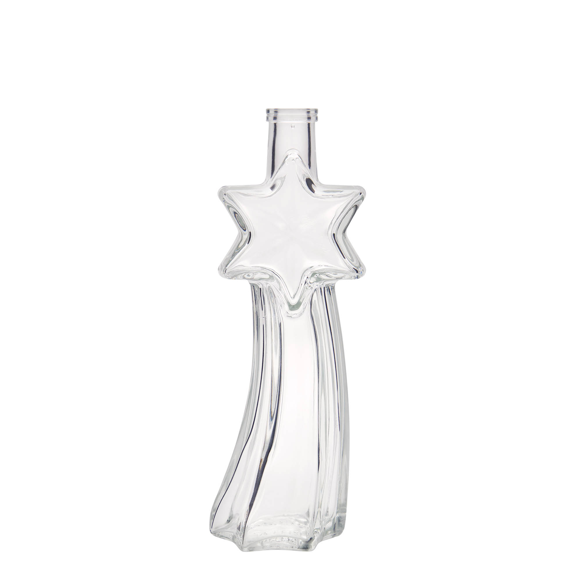 200 ml glazen fles 'Sternschnuppe', opening: kurk 200 ml glazen fles 'Sternschnuppe', opening: kurk