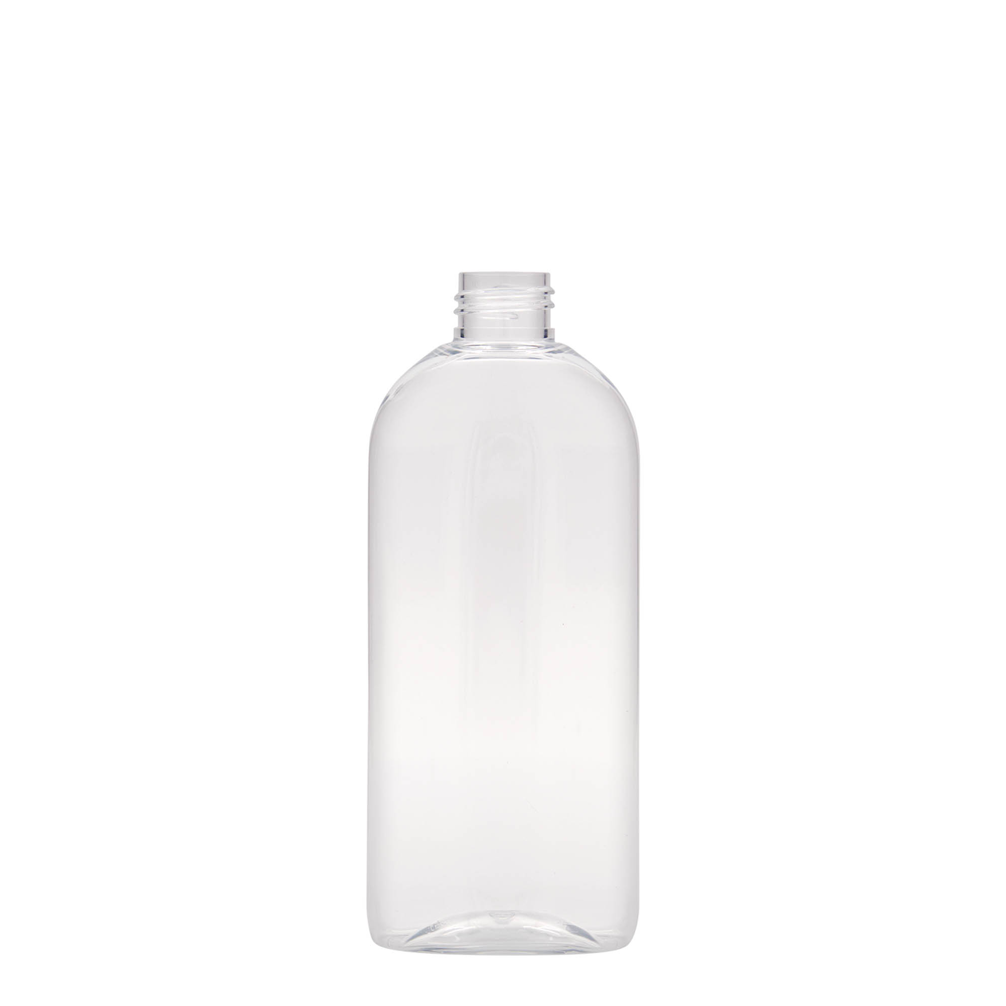 250 ml PET-fles 'Iris', ovaal, kunststof, hals: 24/410 250 ml PET-fles 'Iris', ovaal, kunststof, hals: 24/410