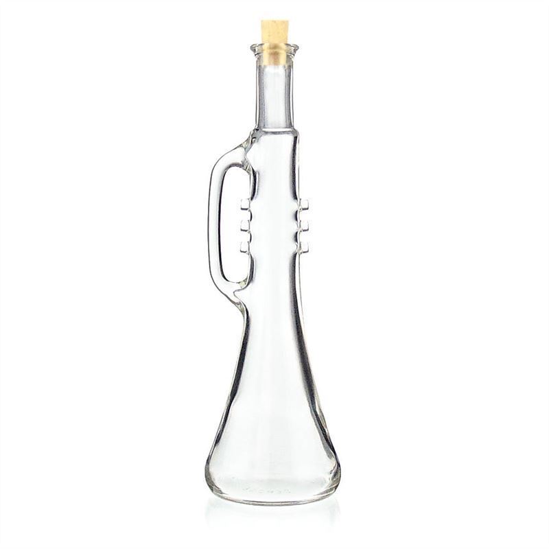 500 ml glazen fles 'Trompet', opening: kurk 500 ml glazen fles 'Trompet', opening: kurk