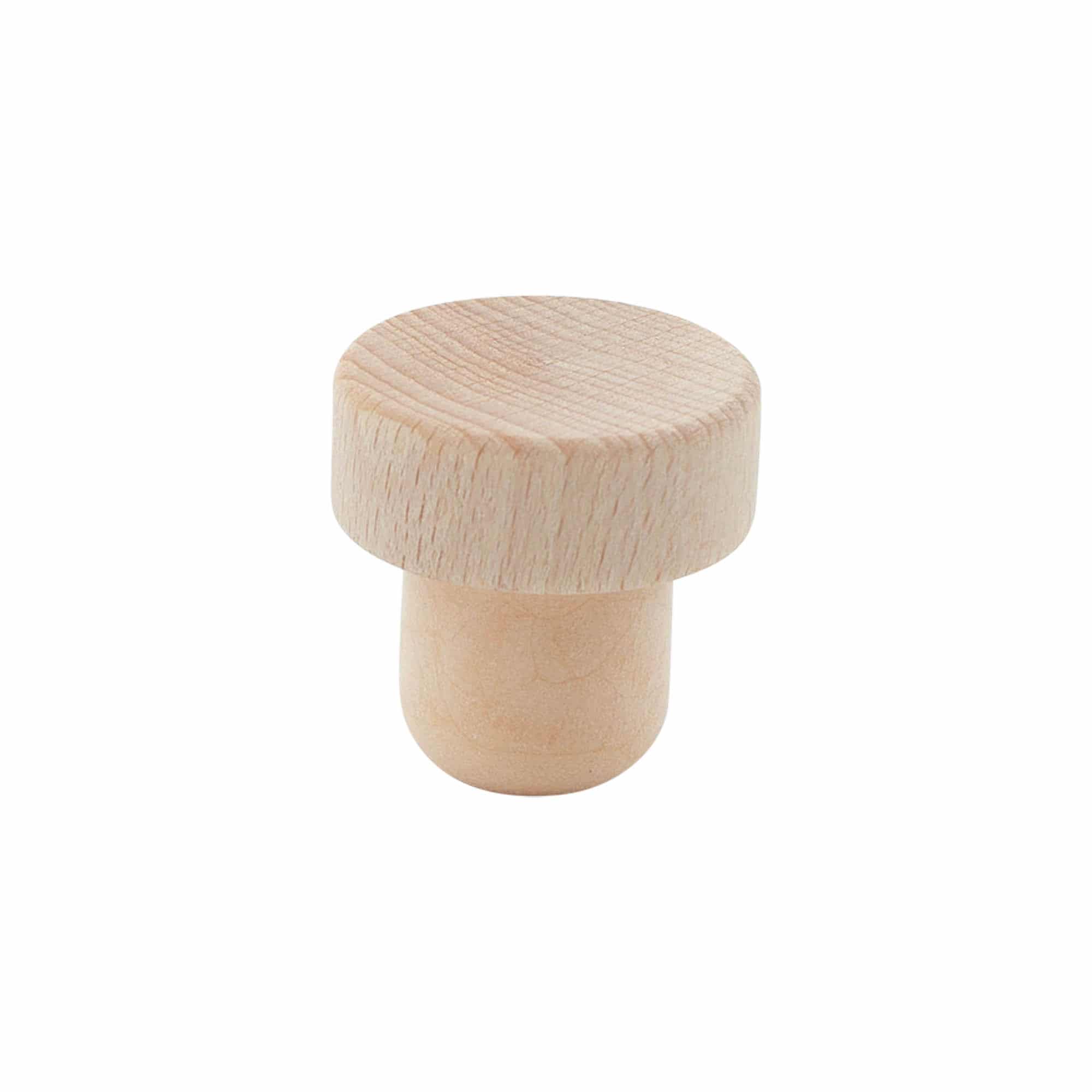 Handkurk 21,5 mm, hout/kunststof, voor monding: kurk