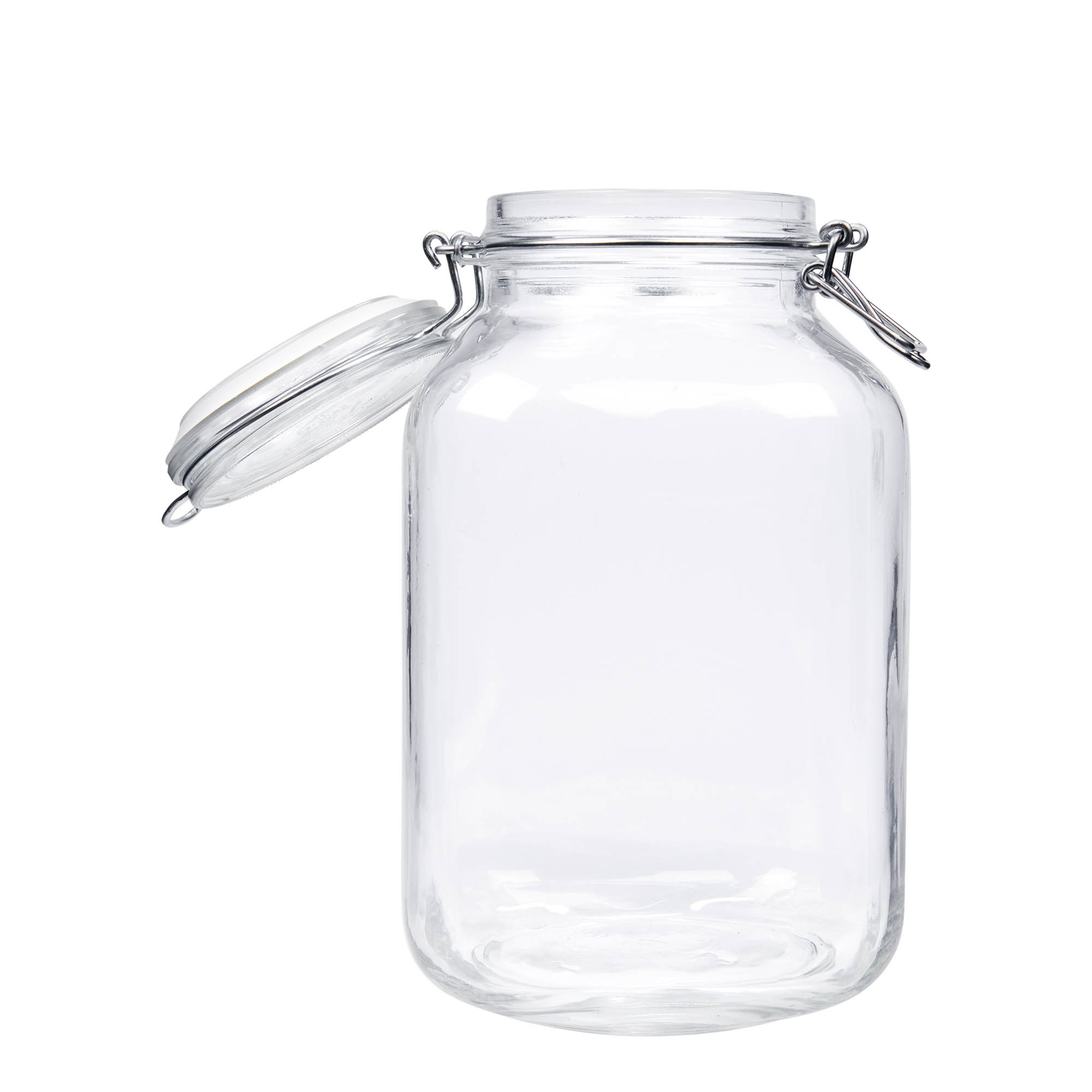 3.000 ml draadbeugelglas 'Fido', vierkant, opening: draadbeugelverschluss