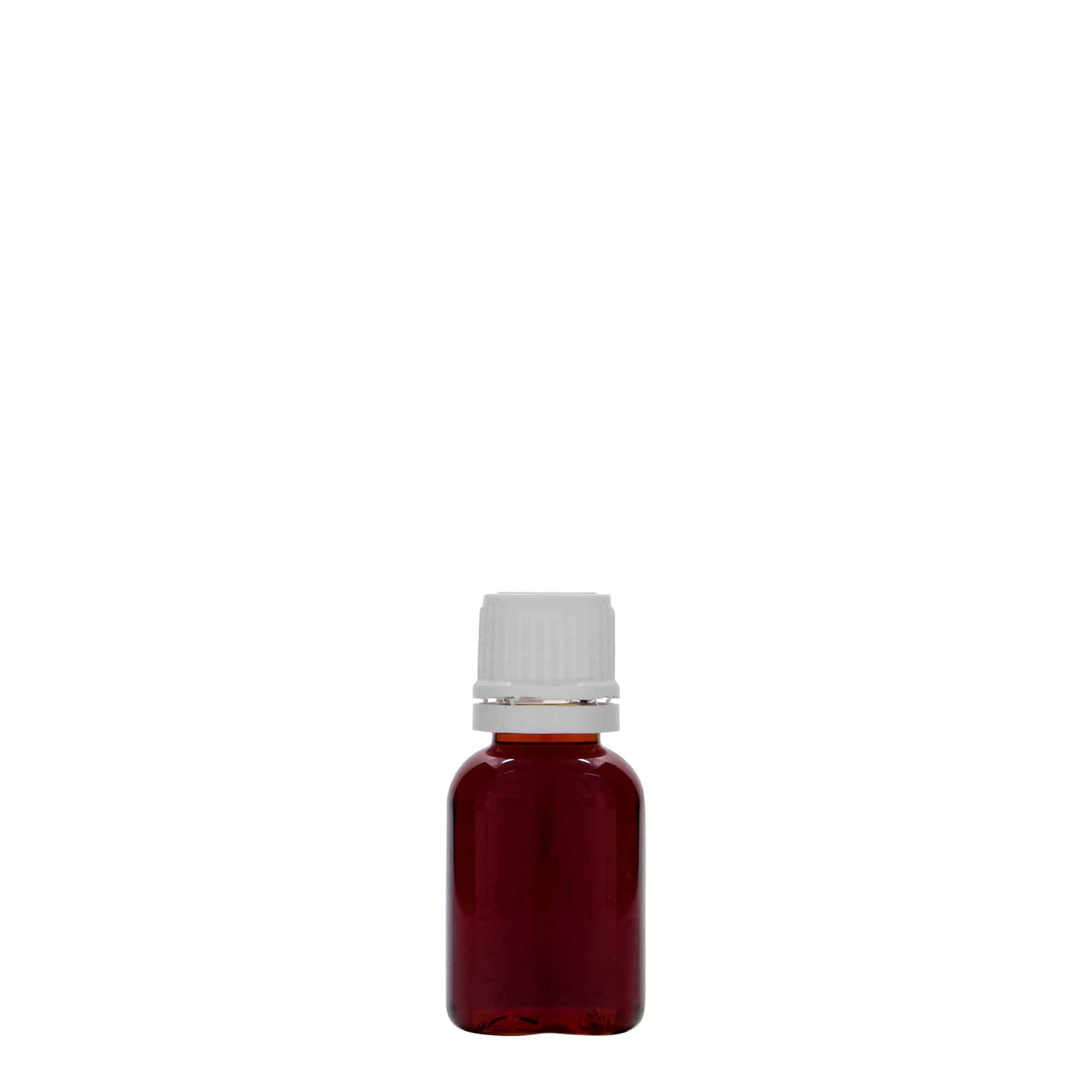20 ml PET-medicijnfles 'Easy Living', kunststof, opening: DIN 18