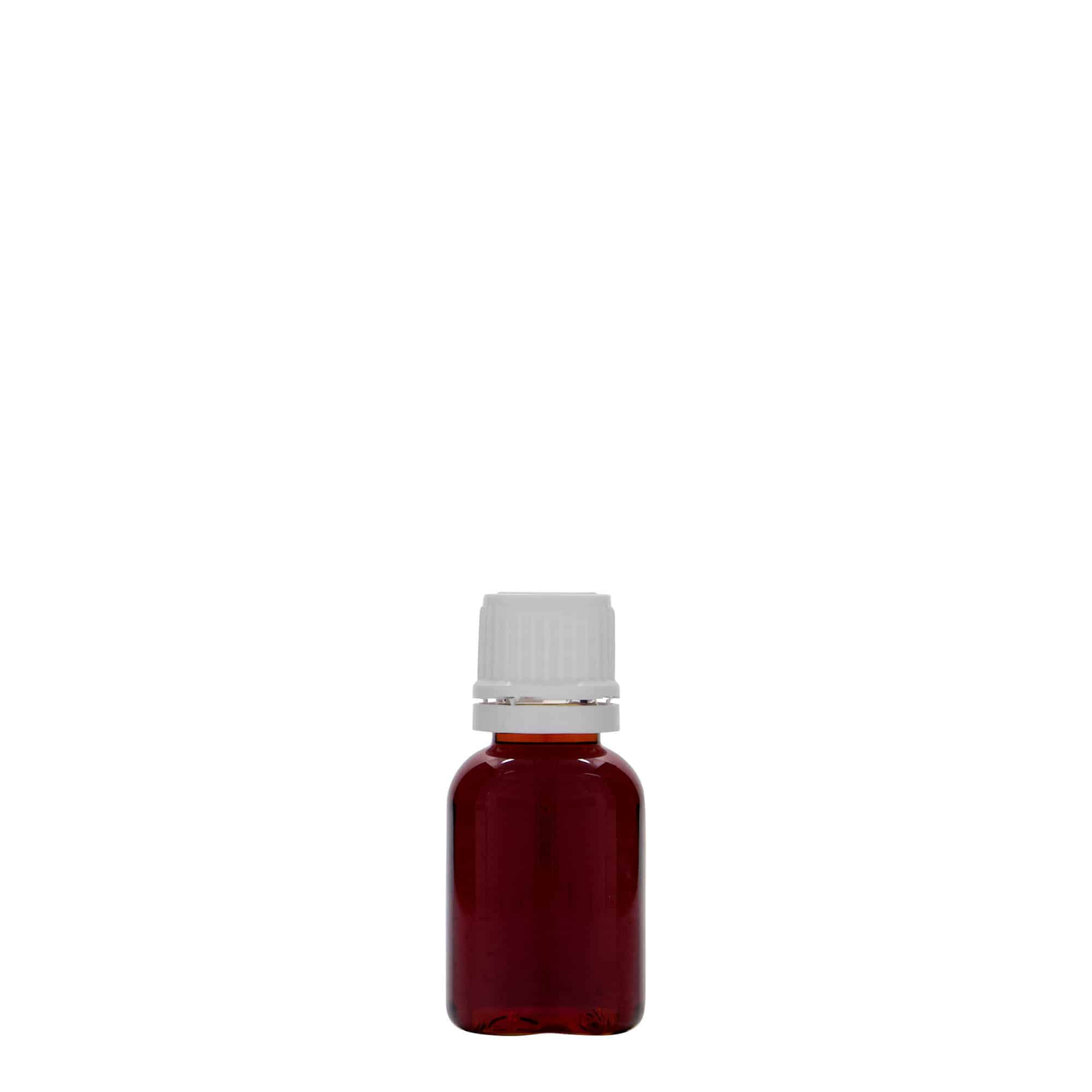 20 ml PET-medicijnfles 'Easy Living', kunststof, opening: DIN 18