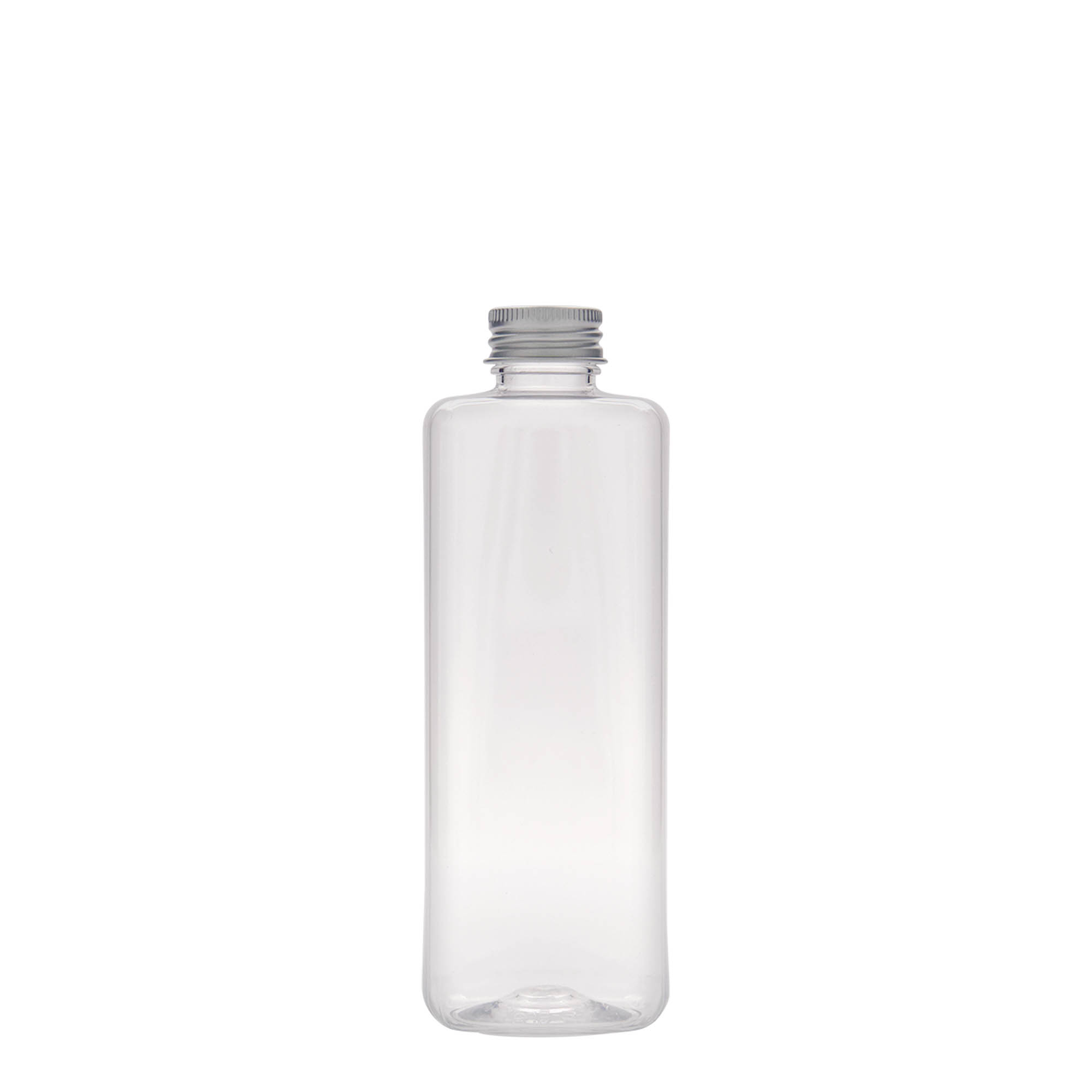 300 ml PET-fles 'Karl', vierkant, kunststof, hals: 24/410