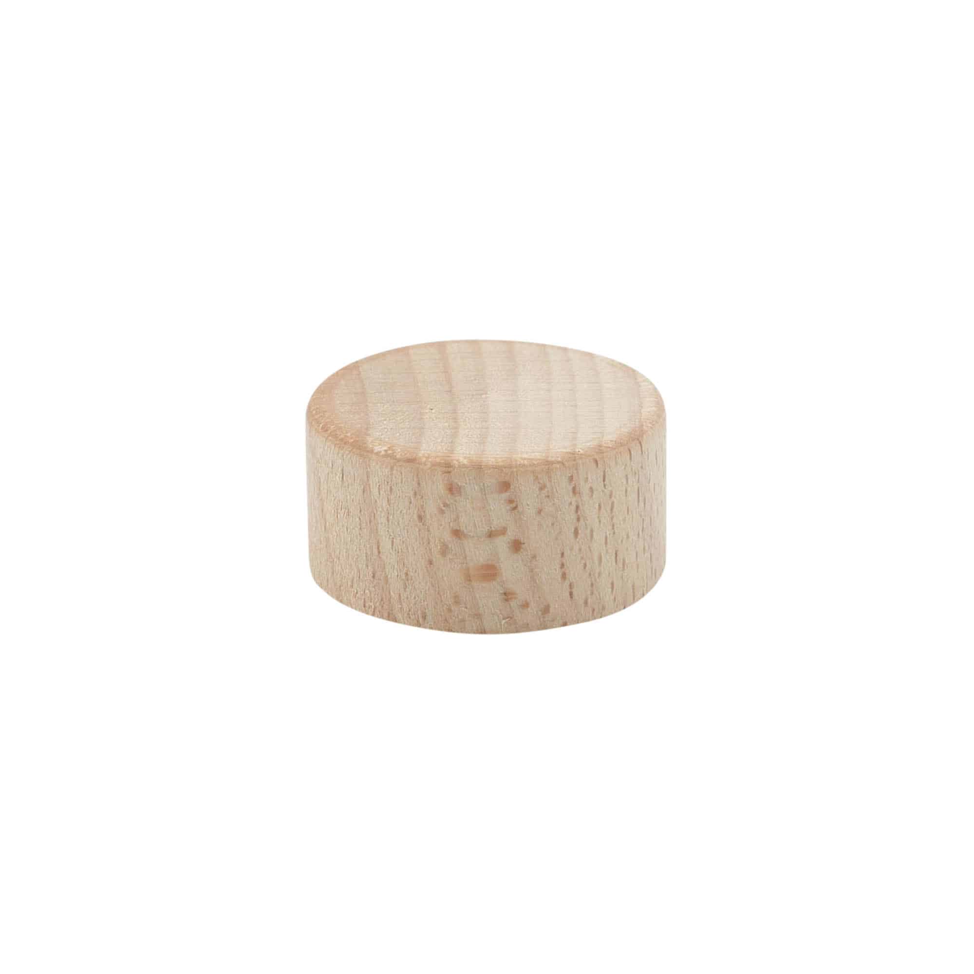 Schroefsluiting, hout, beige, voor monding: GPI 28/400 Schroefsluiting, hout, beige, voor monding: GPI 28/400