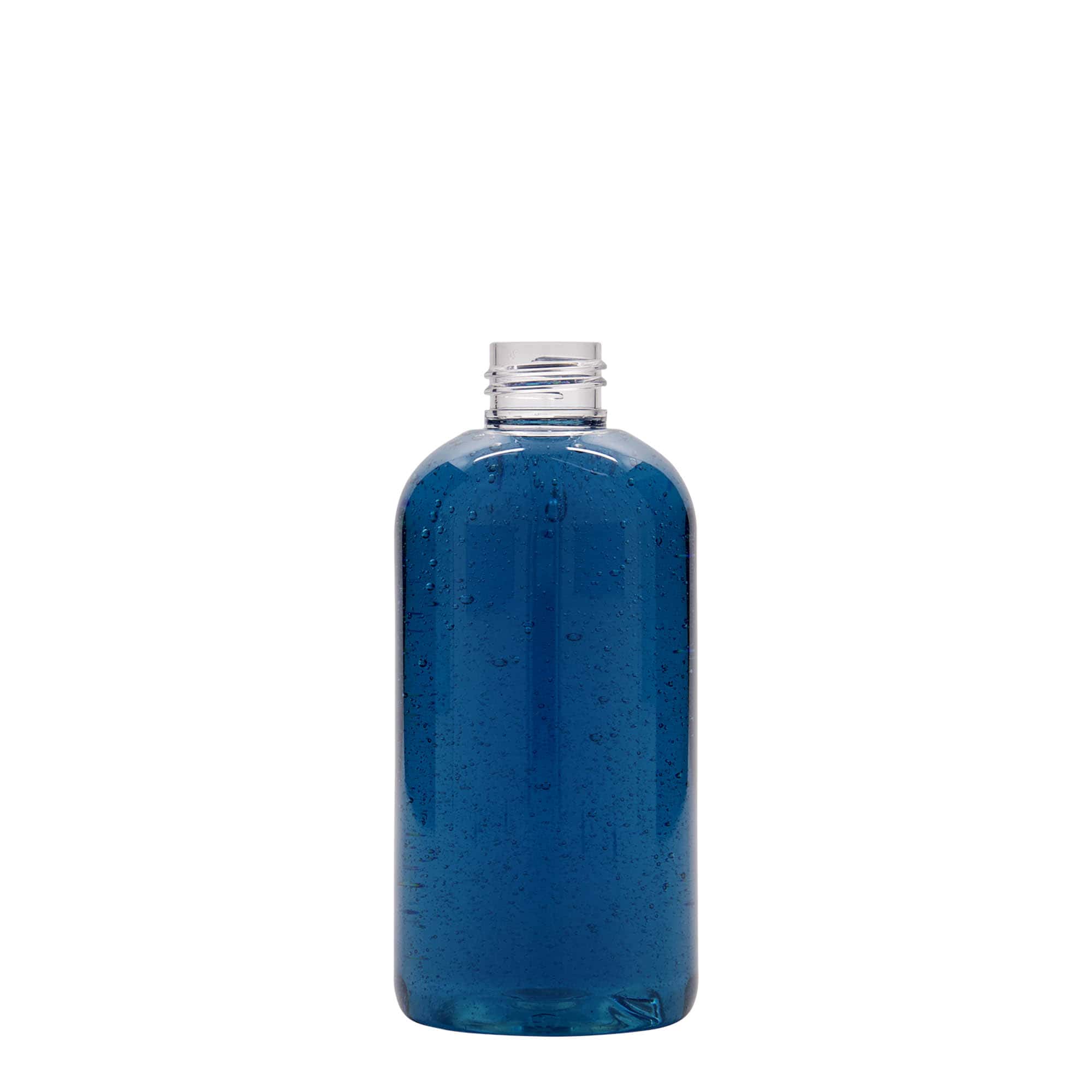 250 ml PET-fles 'Boston', kunststof, hals: 24/410