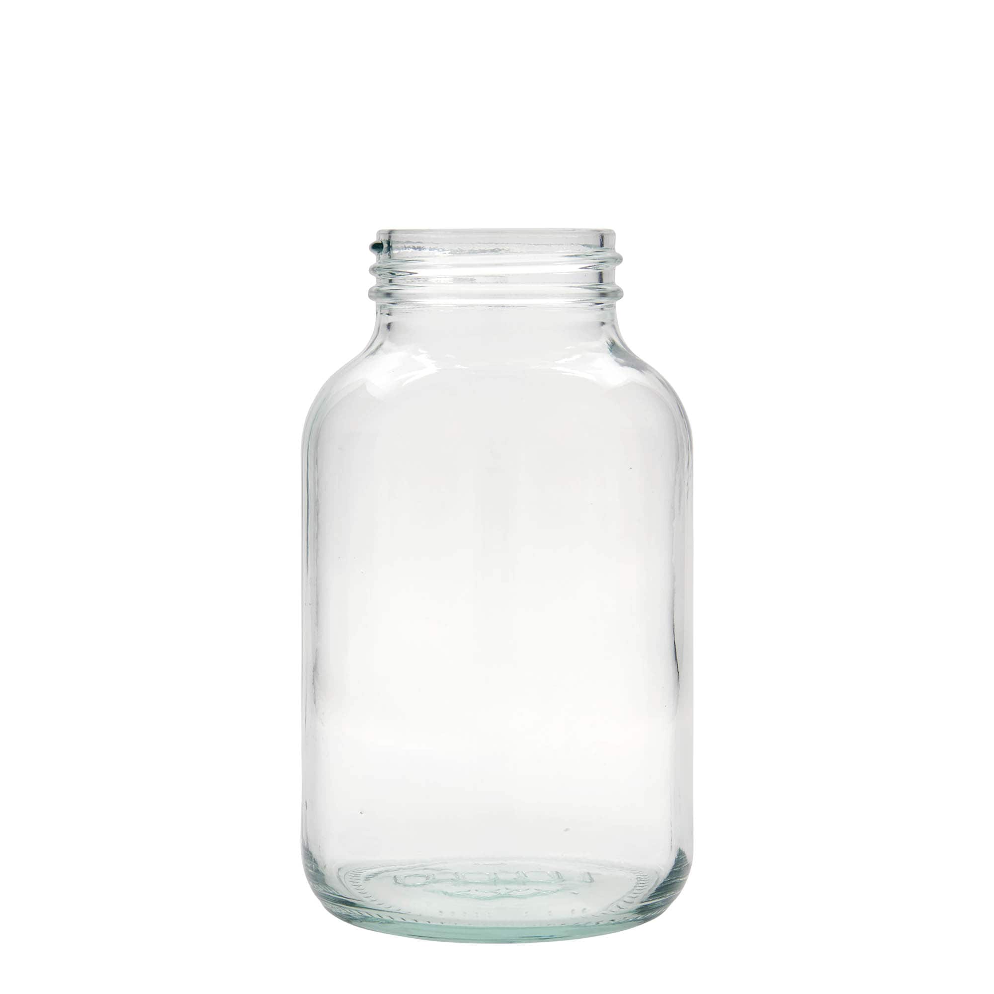 1.000 ml wijdehalsglas, opening: DIN 68