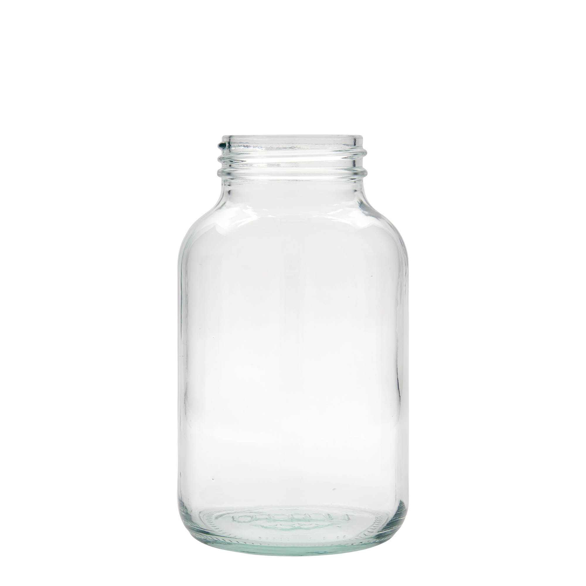 1.000 ml wijdehalsglas, opening: DIN 68