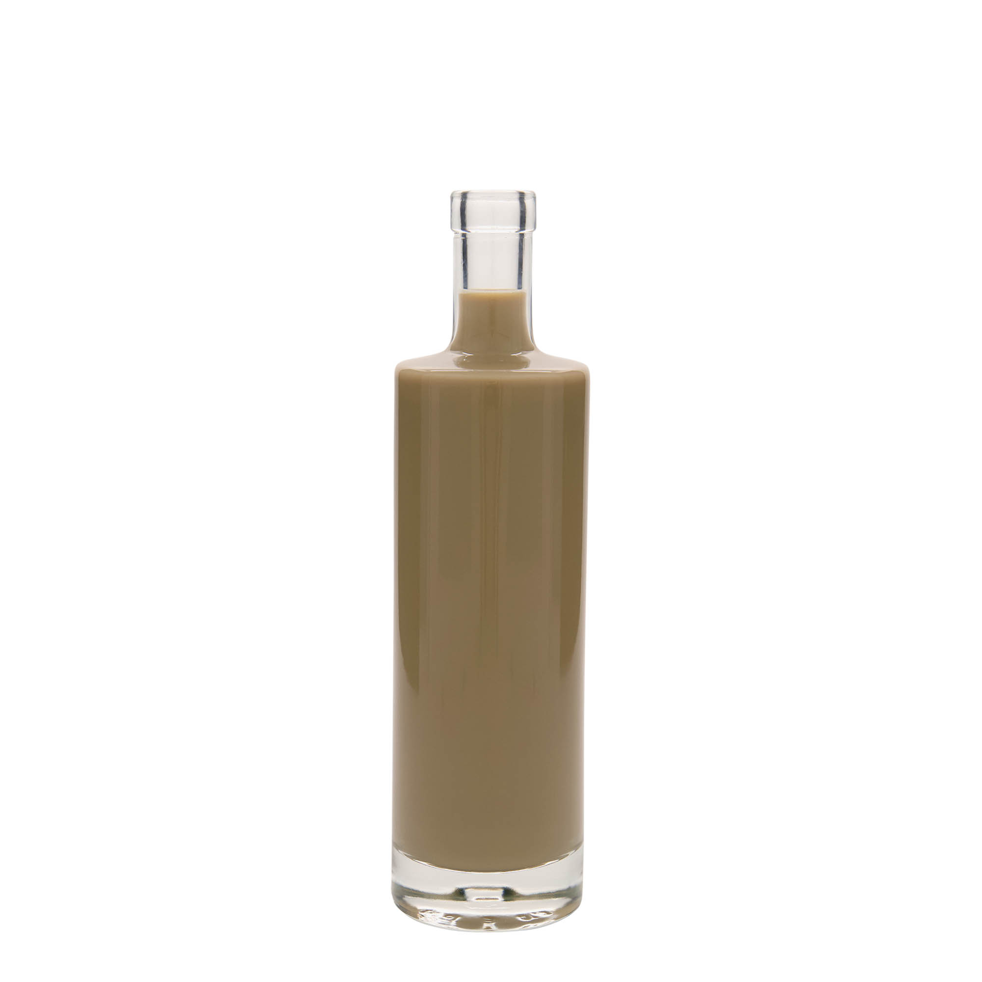500 ml glazen fles 'Titano', hals: kurk 500 ml glazen fles 'Titano', hals: kurk