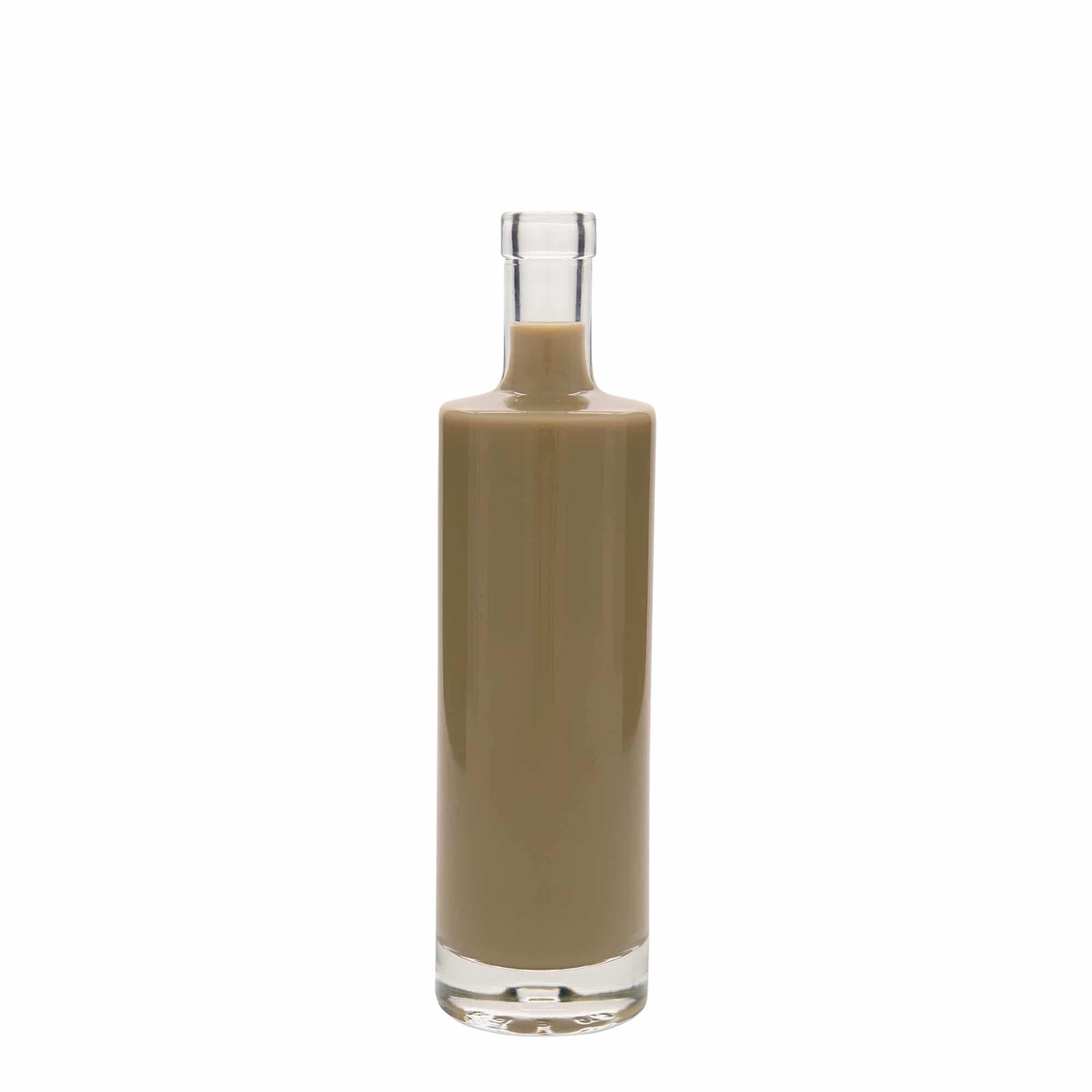 500 ml glazen fles 'Titano', hals: kurk 500 ml glazen fles 'Titano', hals: kurk