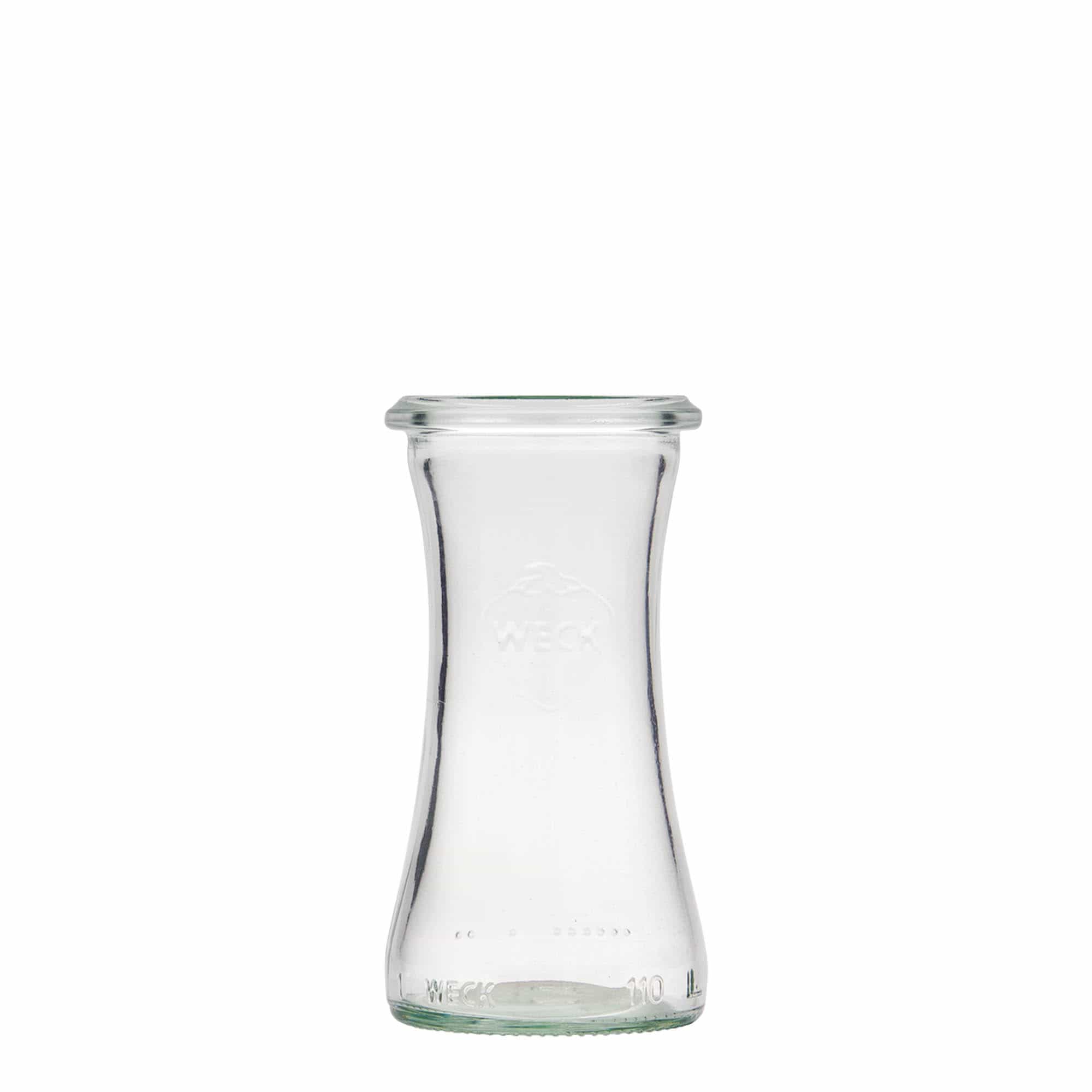 110 ml WECK-delicatessenglas, opening: ronde rand