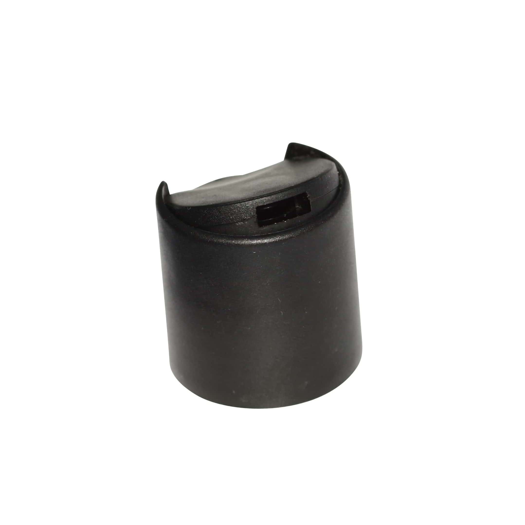 Schroefdop Disc Top, PP-kunststof, zwart, voor opening: 24/410