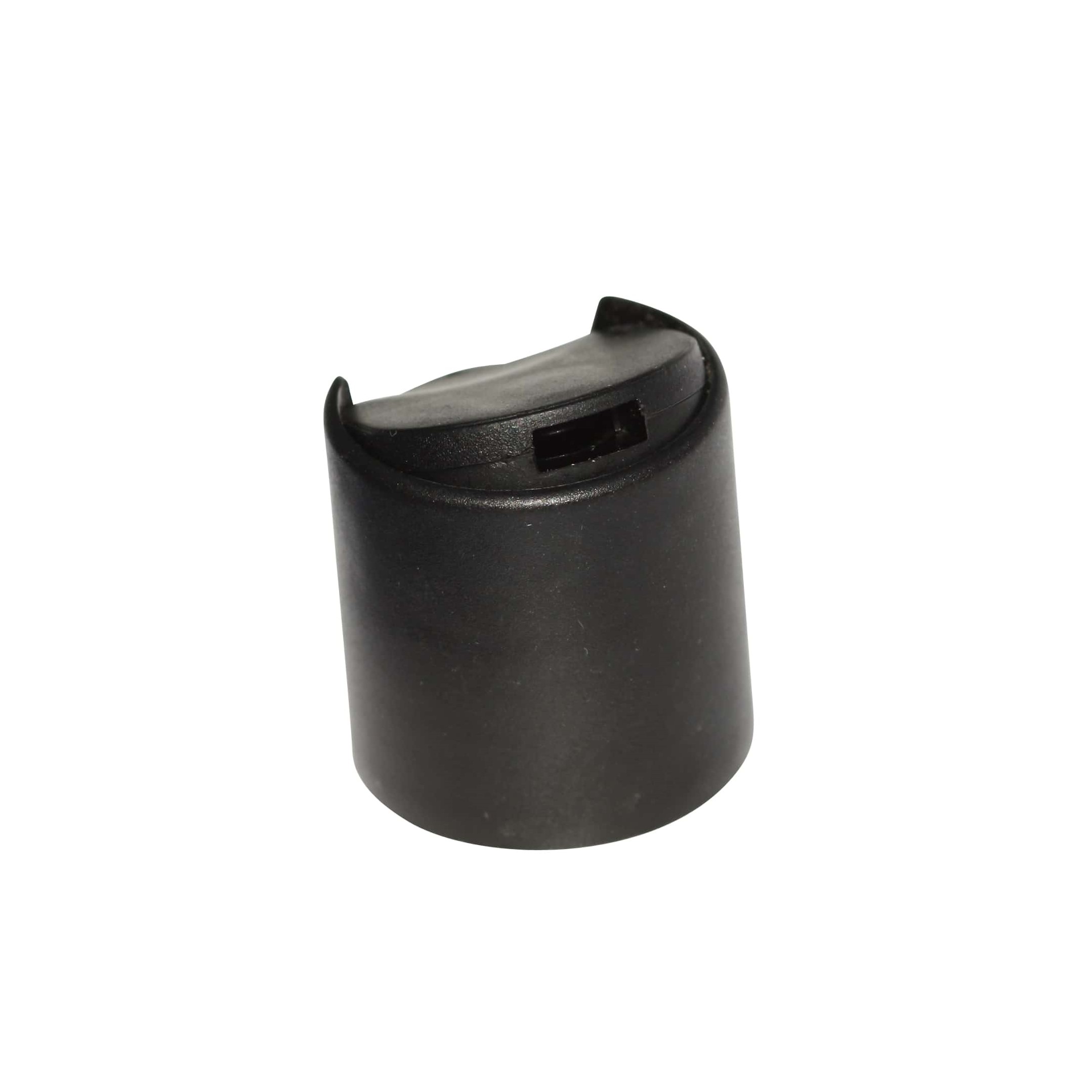 Schroefdop Disc Top, PP-kunststof, zwart, voor opening: 24/410 Schroefdop Disc Top, PP-kunststof, zwart, voor opening: 24/410