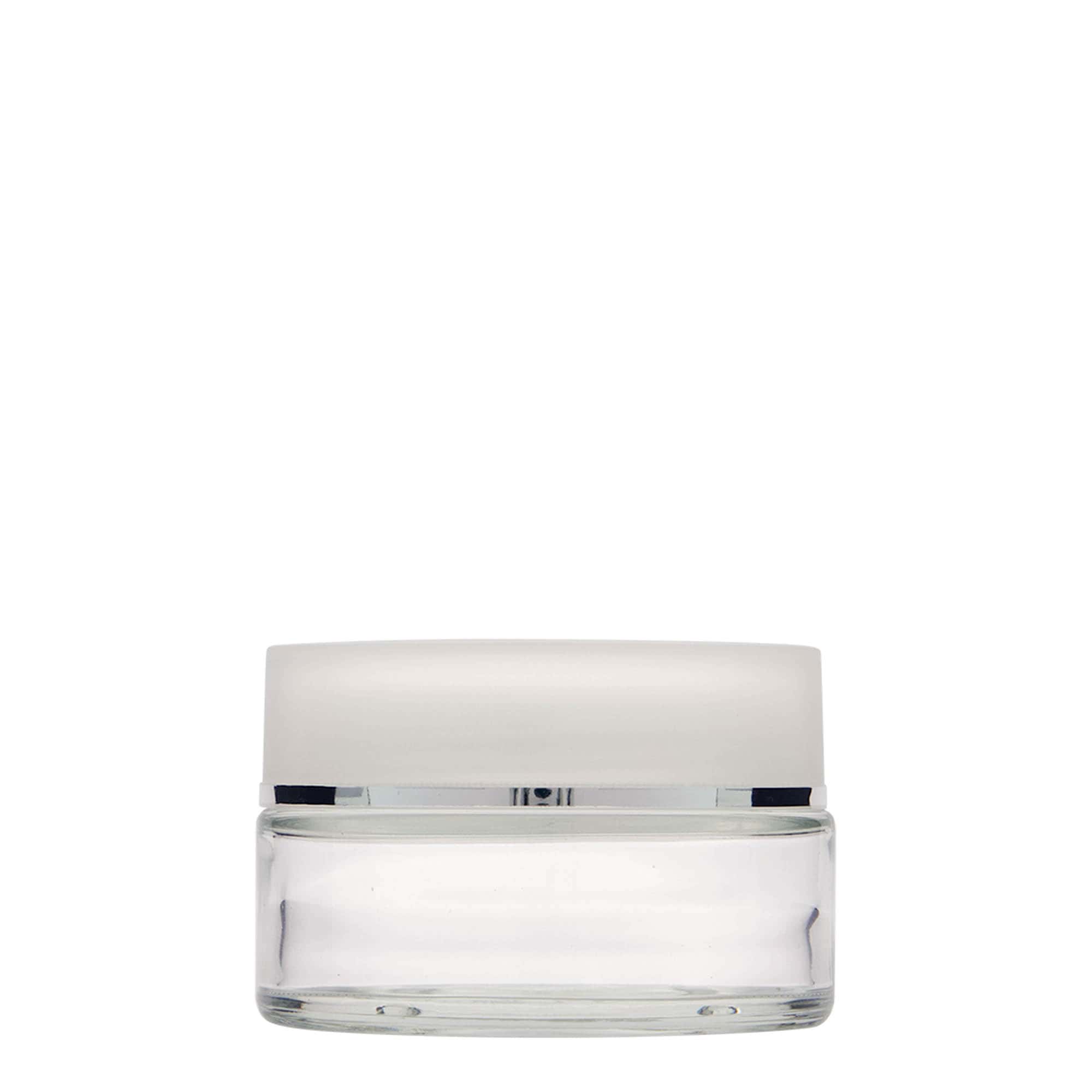 100 ml potje 'Clear Edition', glas, opening: schroefdop