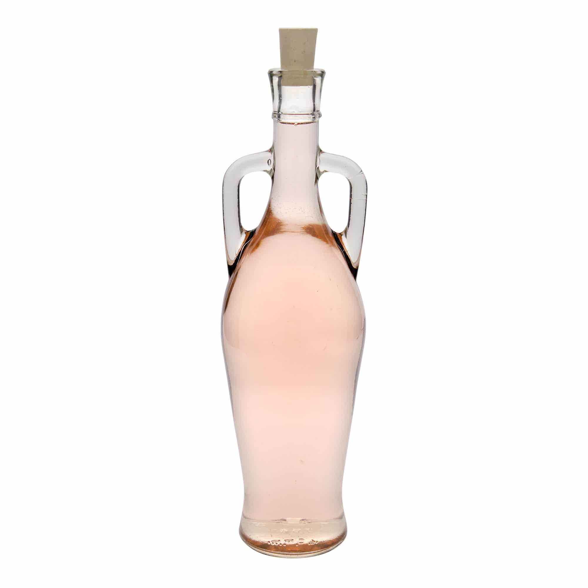 Glazen fles 'Amphore', 750 ml, monding: kurk