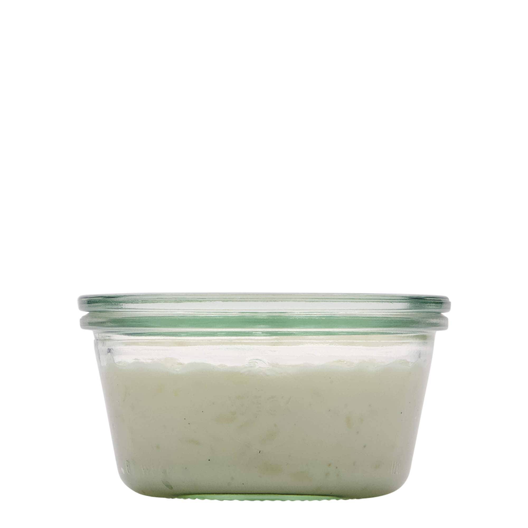 290 ml WECK-omkeerglas, opening: ronde rand