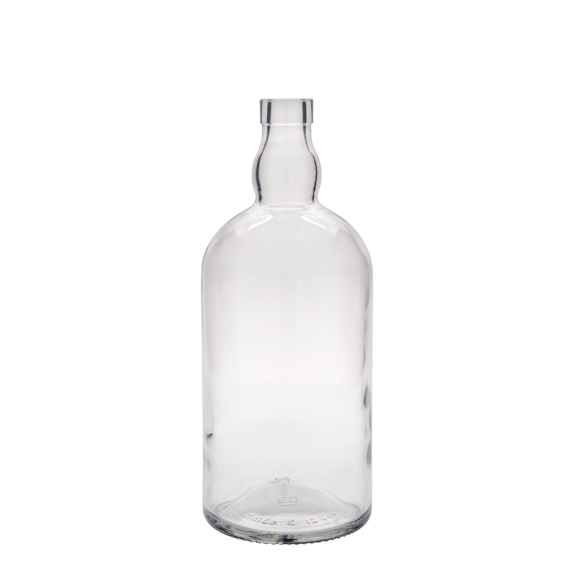 1000 ml glazen fles 'Aberdeen', opening: kurk 1000 ml glazen fles 'Aberdeen', opening: kurk