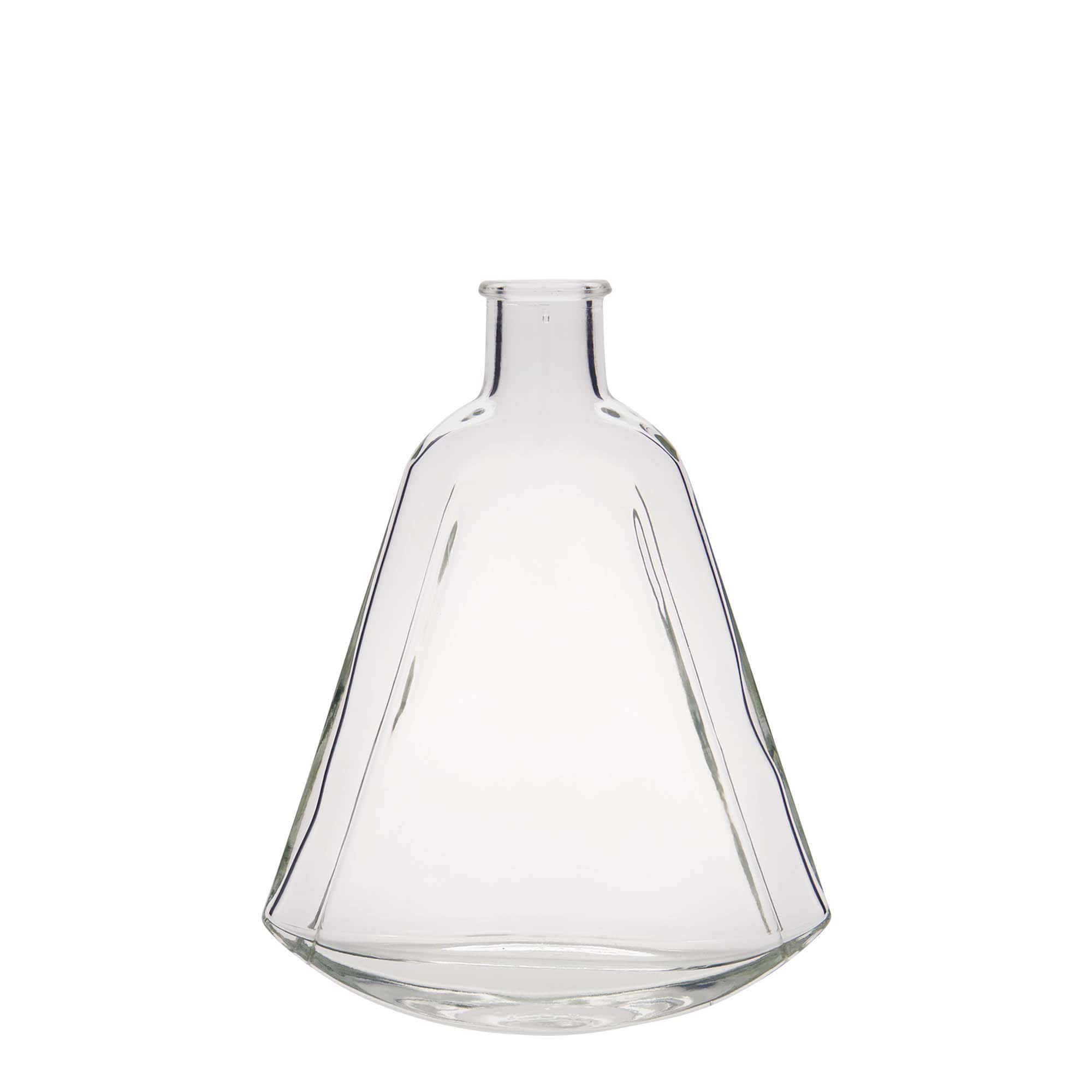 200 ml glazen fles 'Maurizio', ovaal, opening: kurk