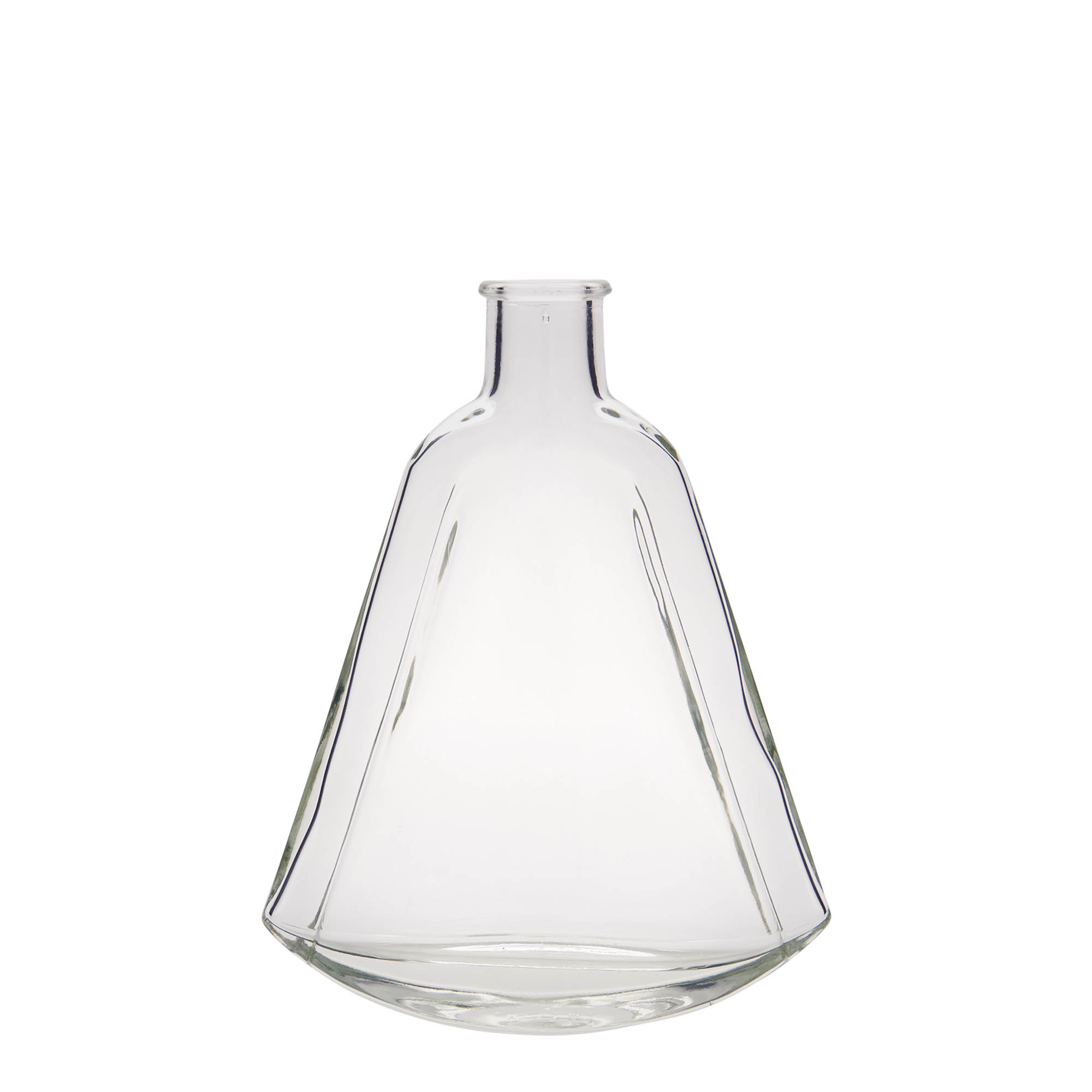 200 ml glazen fles 'Maurizio', ovaal, opening: kurk 200 ml glazen fles 'Maurizio', ovaal, opening: kurk
