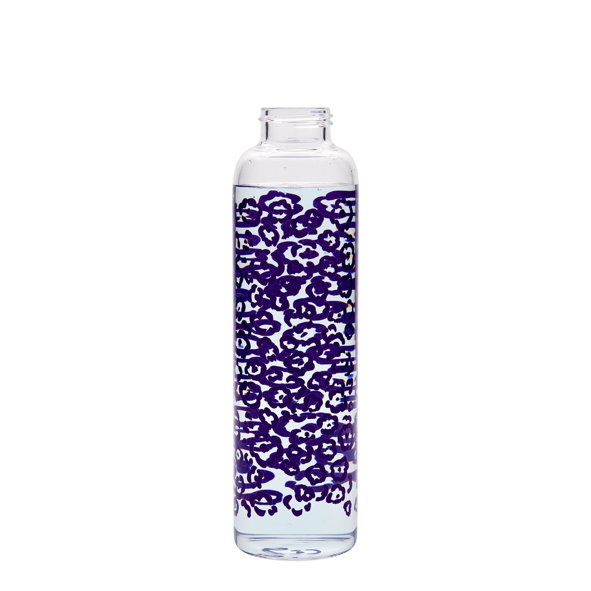 500 ml drinkfles 'Perseus - Paarse bloemen', opening: schroefdop 500 ml drinkfles 'Perseus - Paarse bloemen', opening: schroefdop