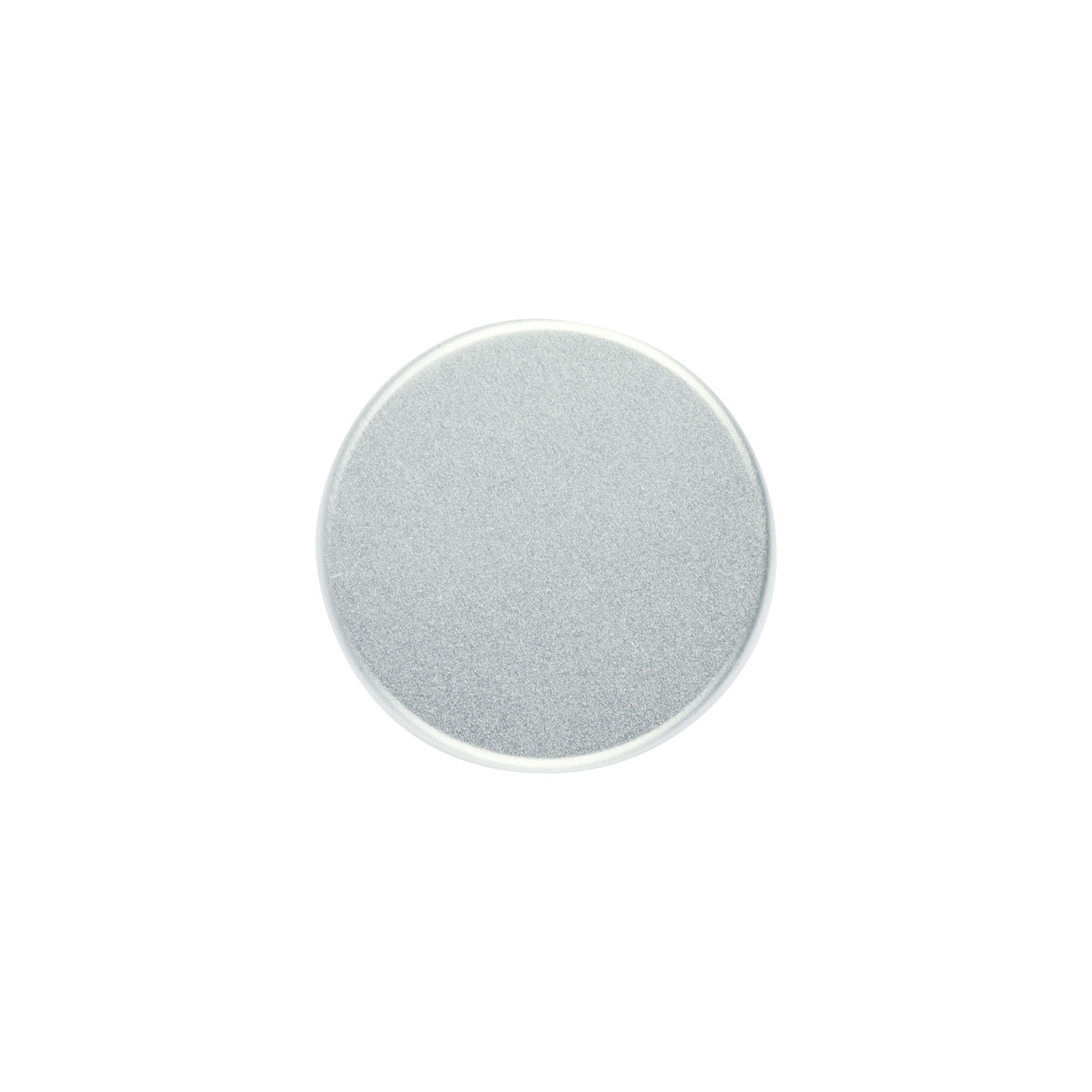 Schroefdop, metaal, zilver, voor opening: GPI 33/400