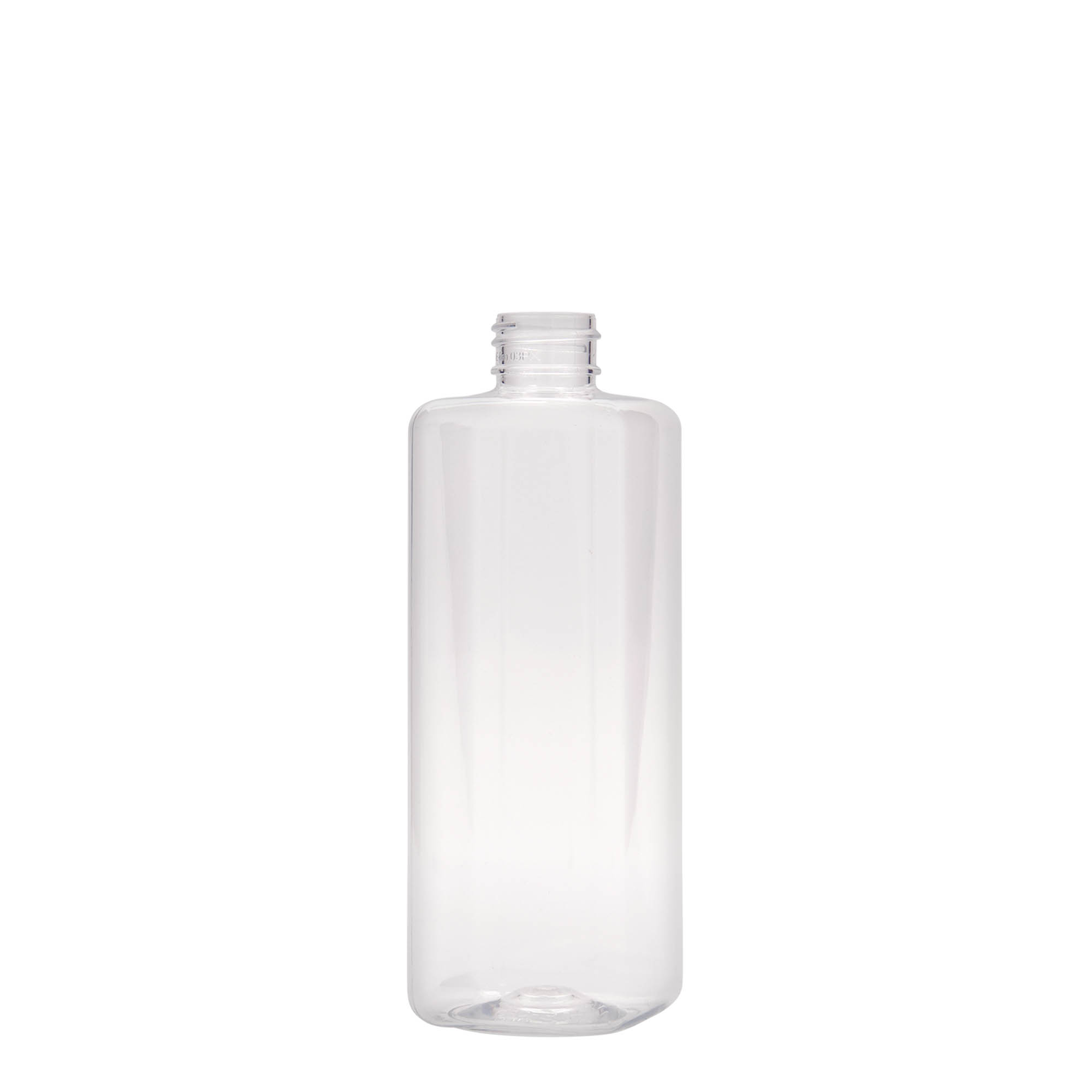 300 ml PET-fles 'Karl', vierkant, kunststof, hals: 24/410