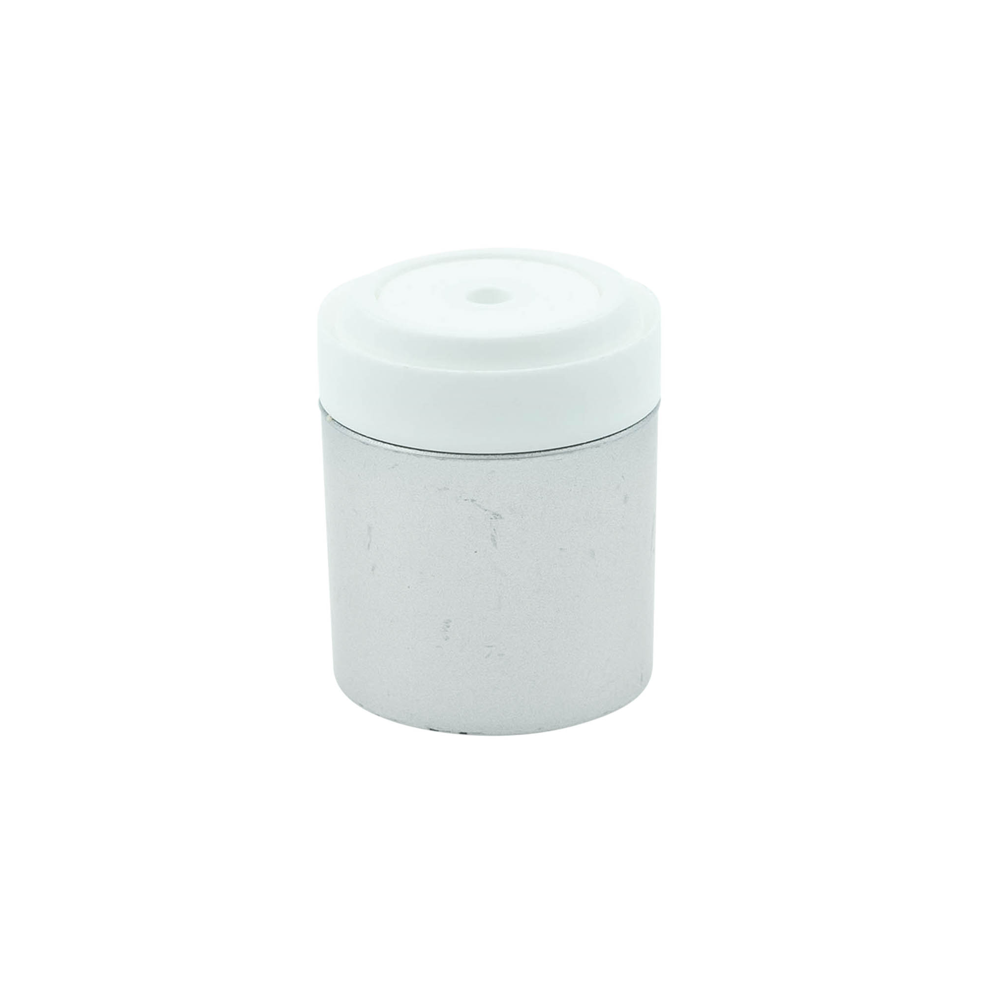 Airless Dispenser Pompkop 'Micro', PP-kunststof, zilver