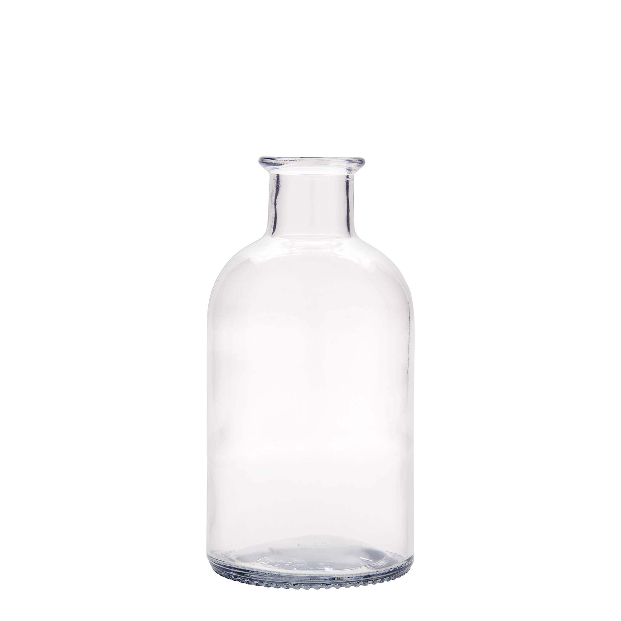 500 ml glazen fles apotheker 'Italia', hals: kurk