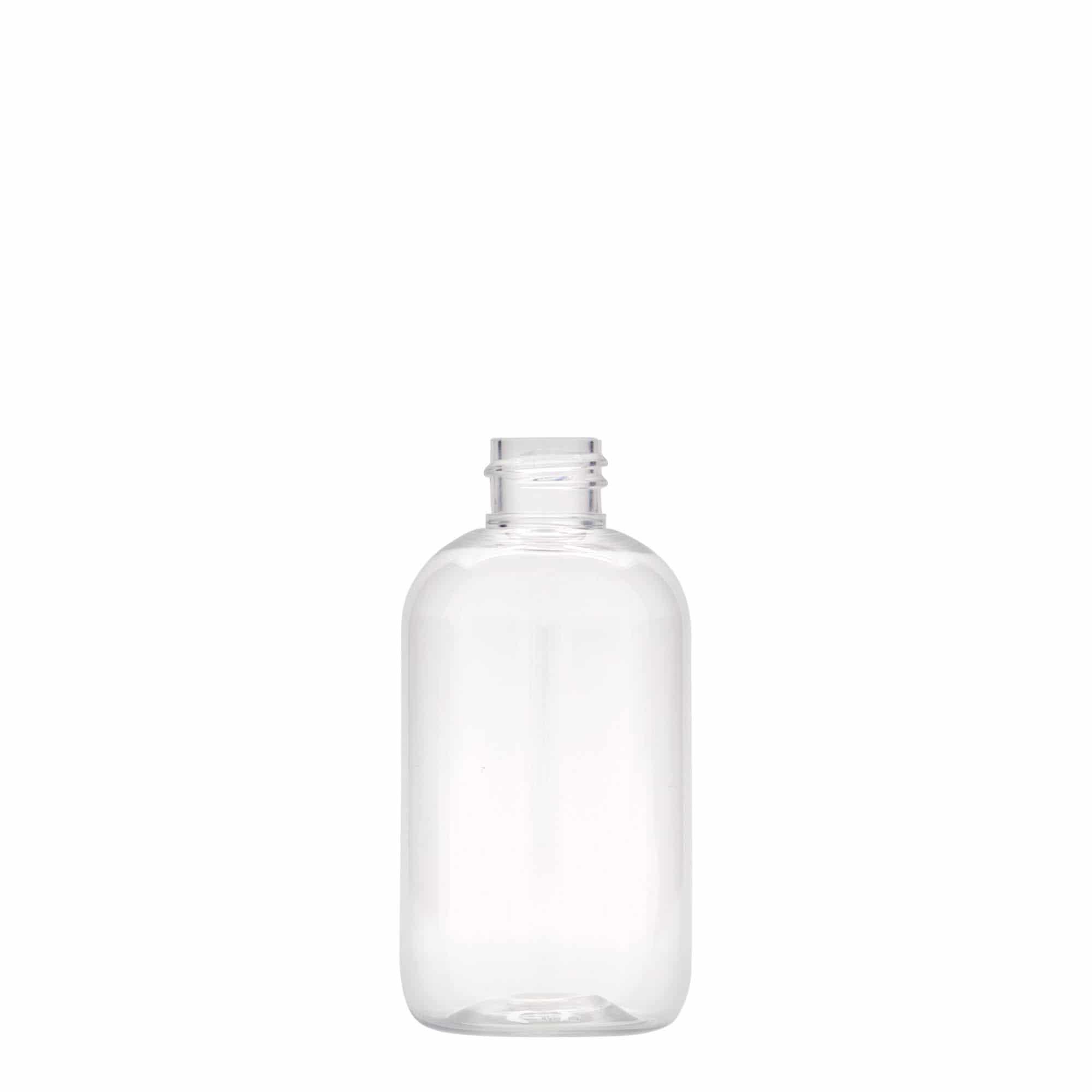 100 ml PET-fles 'Boston', kunststof, hals: 20/410 100 ml PET-fles 'Boston', kunststof, hals: 20/410