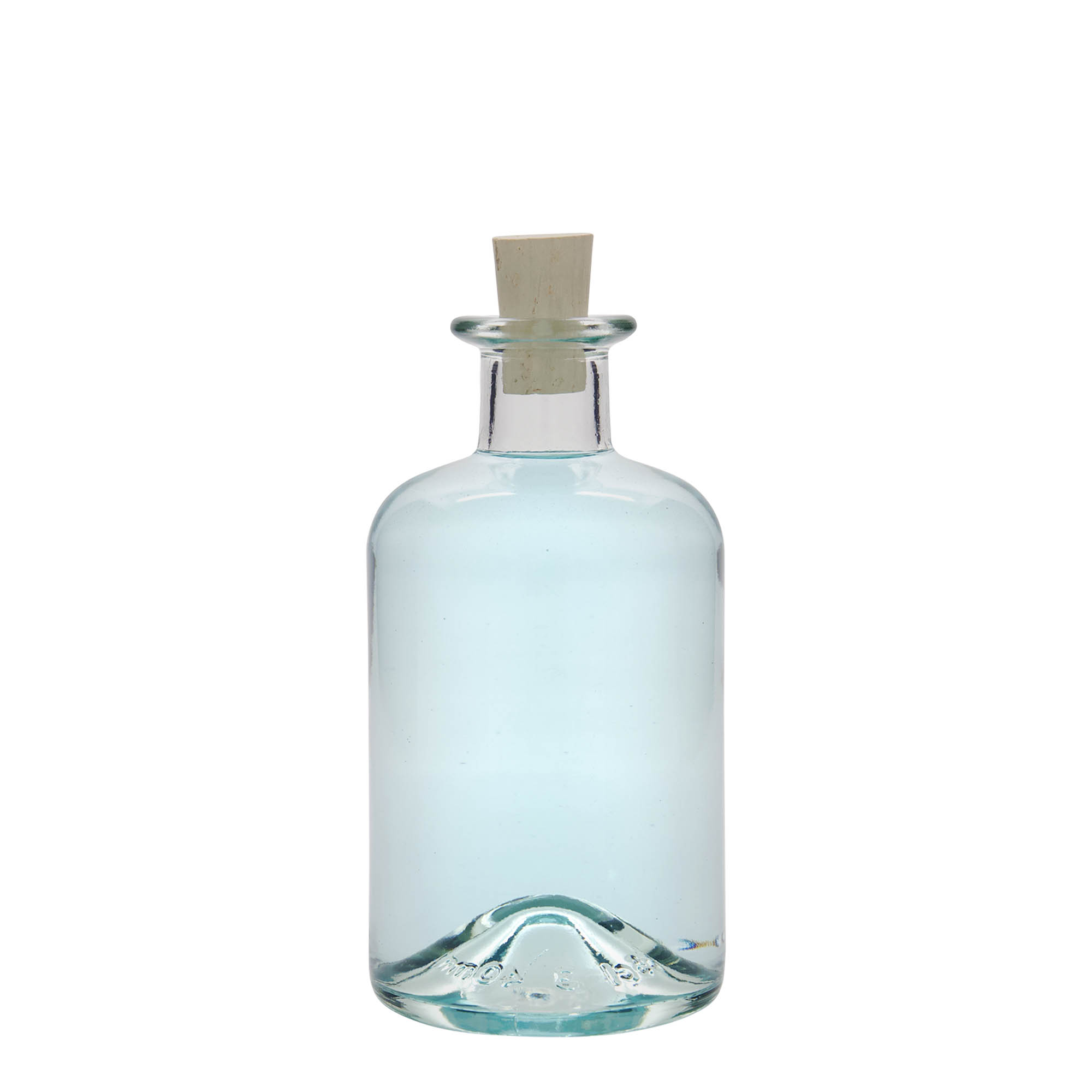 350 ml glazen fles apotheker, opening: kurk 350 ml glazen fles apotheker, opening: kurk