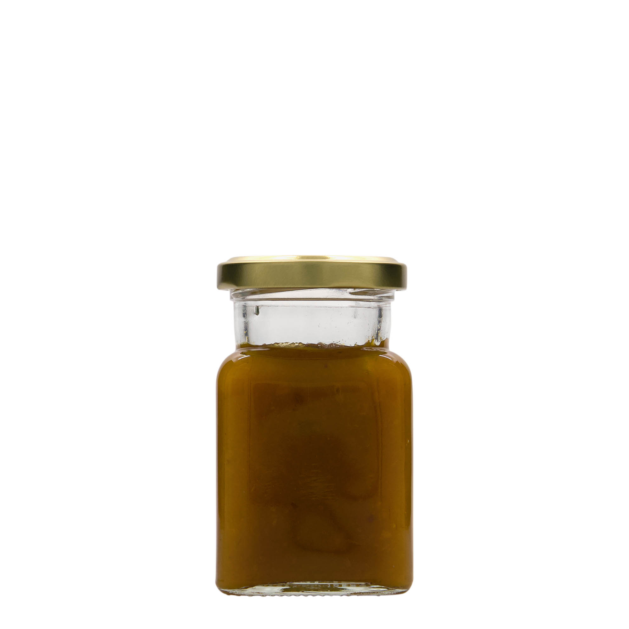 150 ml vierkantglas, opening: Twist-Off (TO 53) 150 ml vierkantglas, opening: Twist-Off (TO 53)