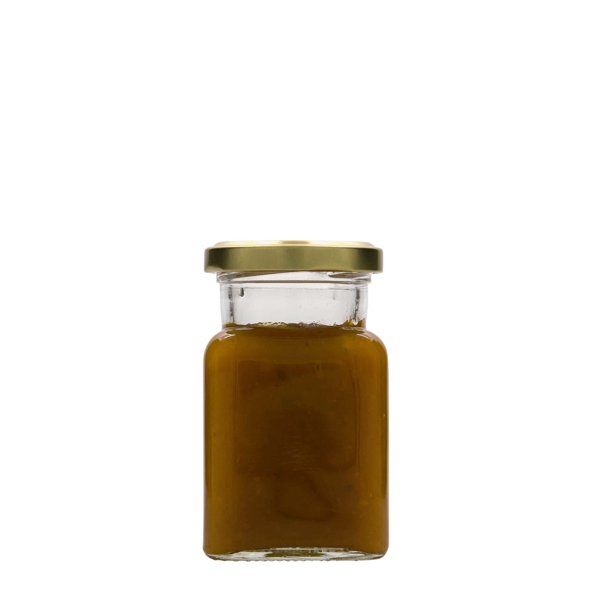 150 ml vierkantglas, opening: Twist-Off (TO 53)