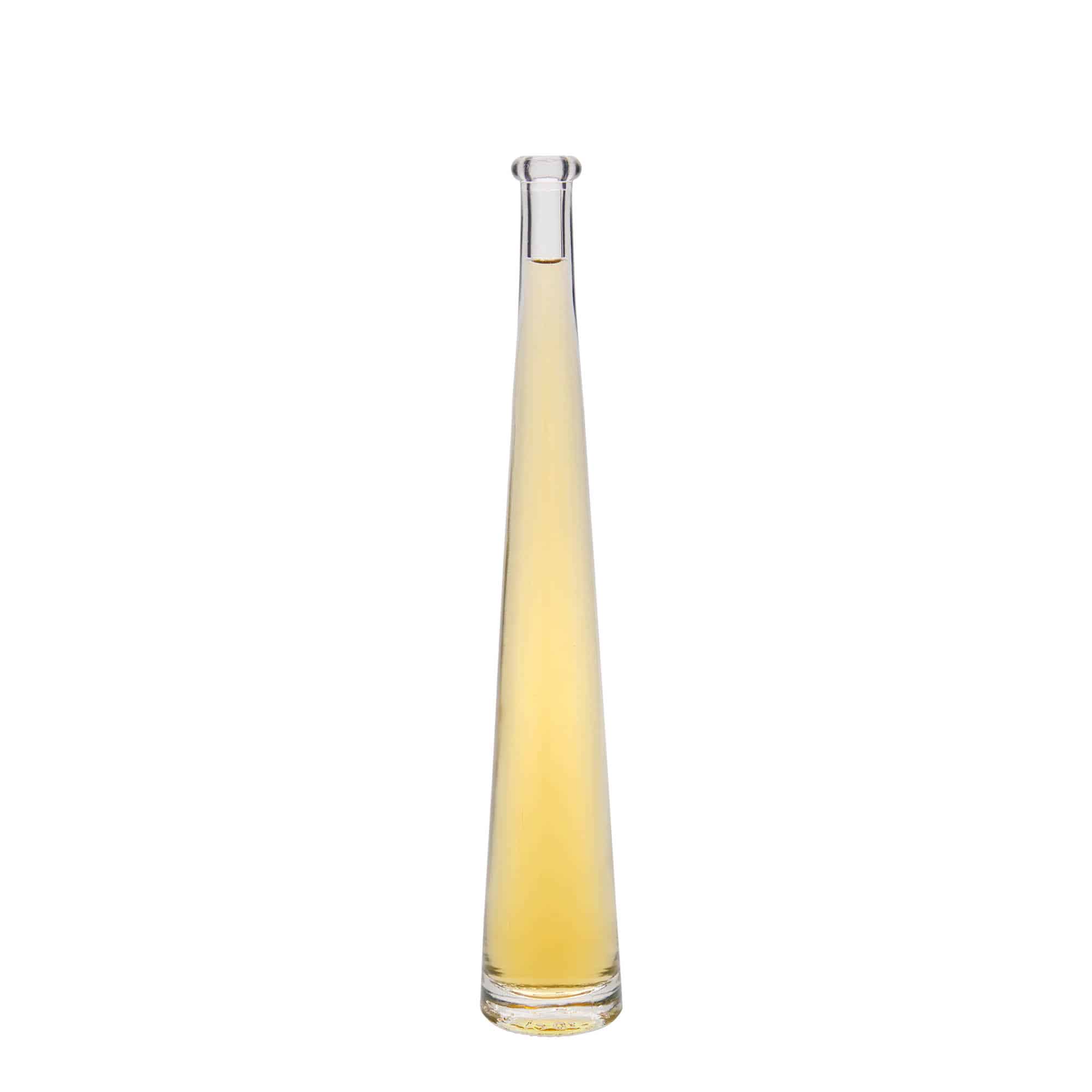 Glazen fles 'Dama Rondo', 100 ml, monding: kurk