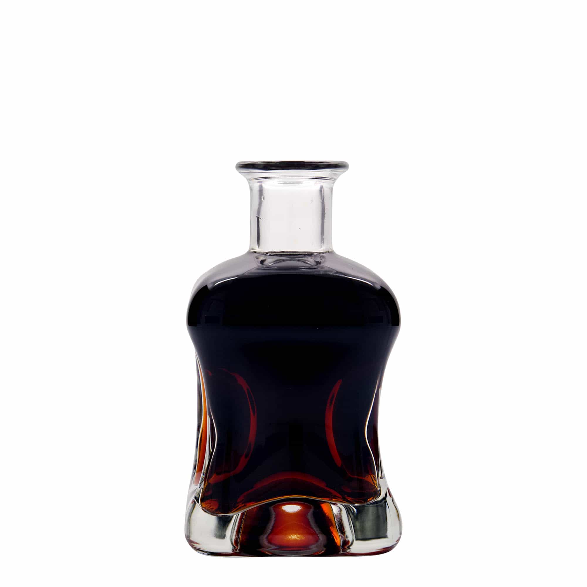 350 ml glazen fles 'Dublin', vierkant, hals: kurk