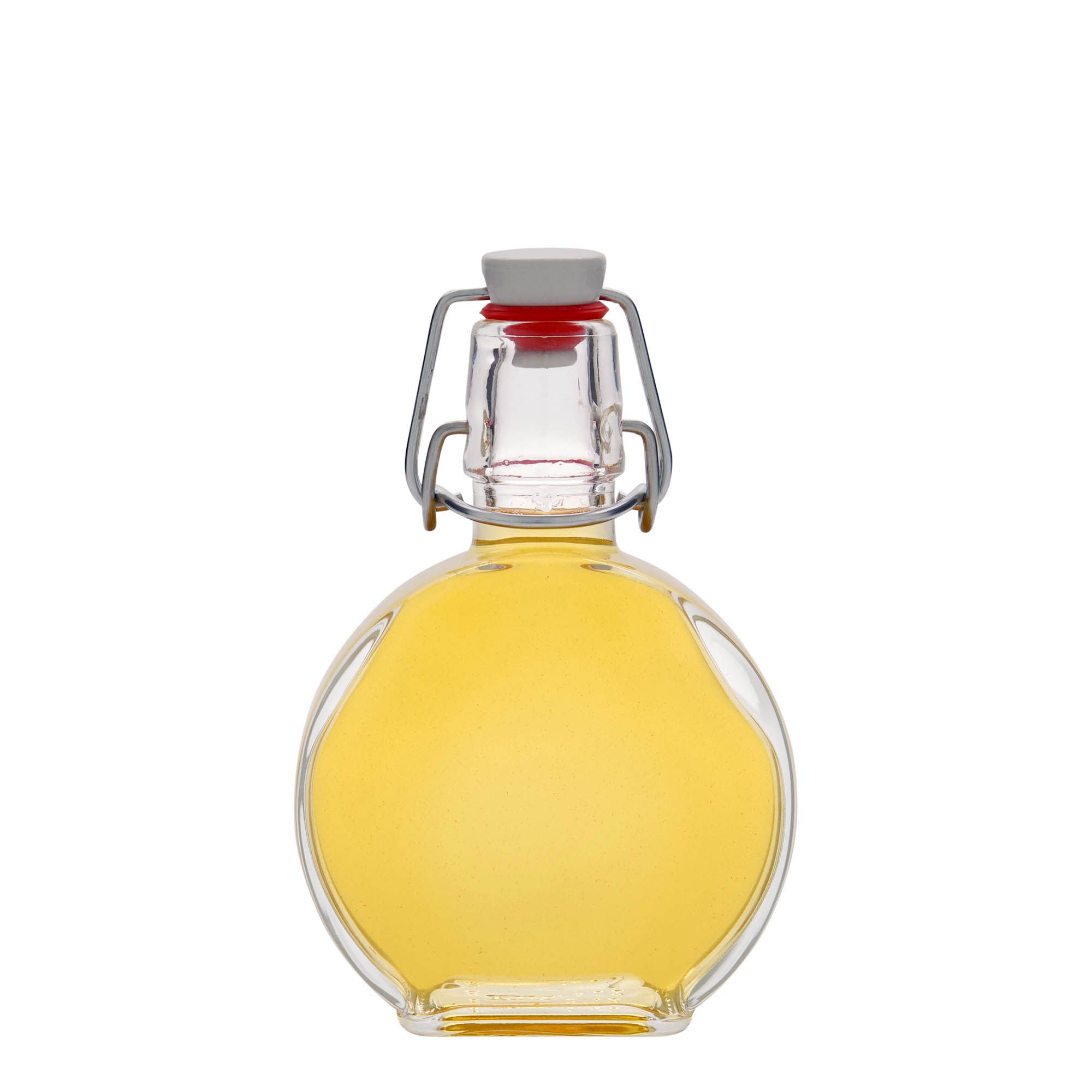 200 ml glazen fles 'Sensatione', rechthoekig, opening: beugelstop 200 ml glazen fles 'Sensatione', rechthoekig, opening: beugelstop