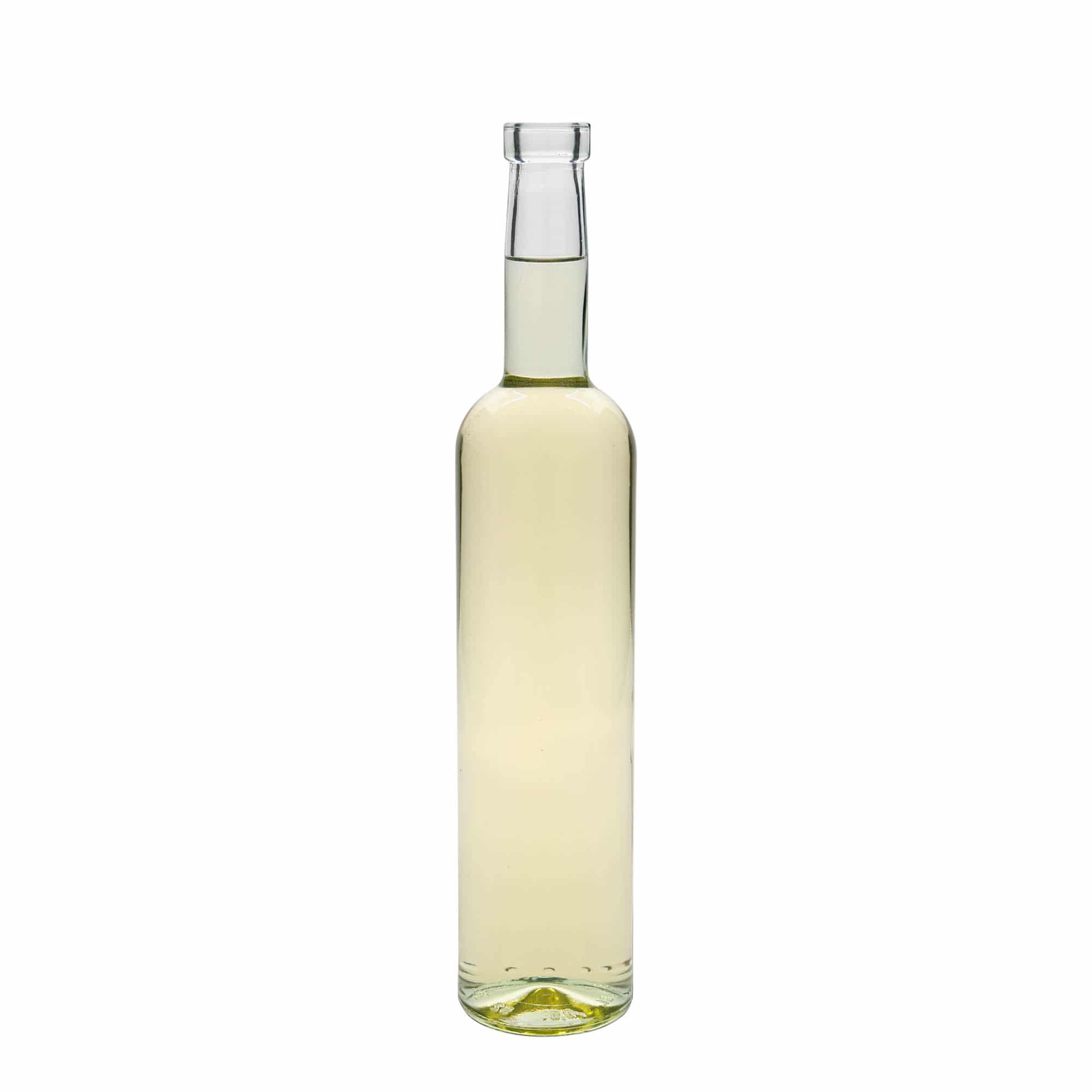 500 ml glazen fles 'Bordeaux', hals: kurk 500 ml glazen fles 'Bordeaux', hals: kurk