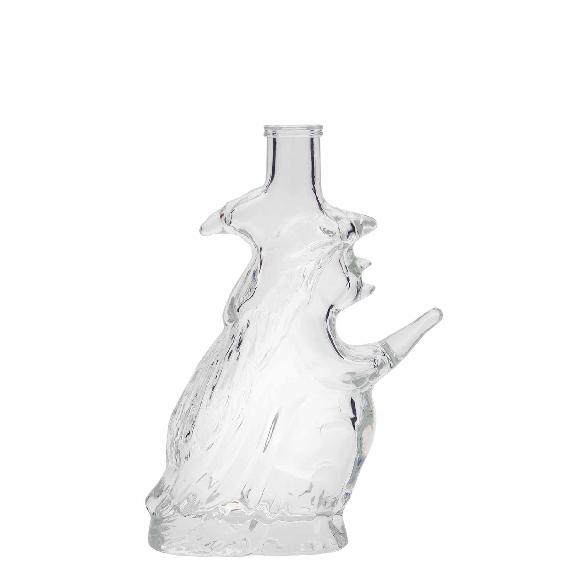 Glazen fles 'Heks', 200 ml, monding: kurk Glazen fles 'Heks', 200 ml, monding: kurk
