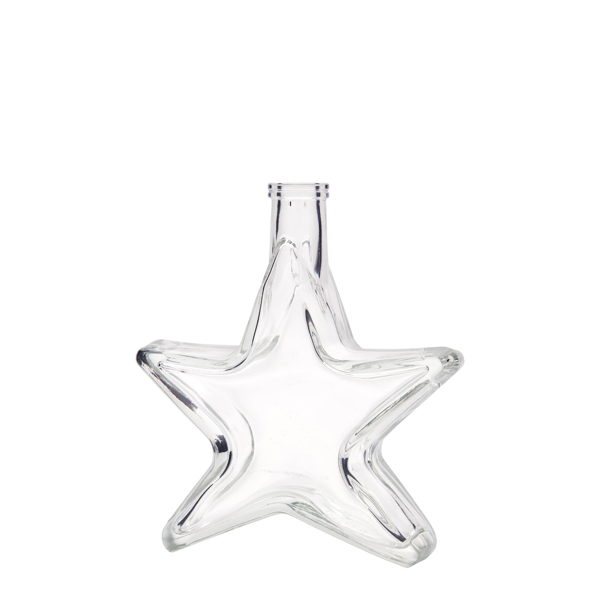200 ml glazen fles 'Stern', monding: kurk 200 ml glazen fles 'Stern', monding: kurk