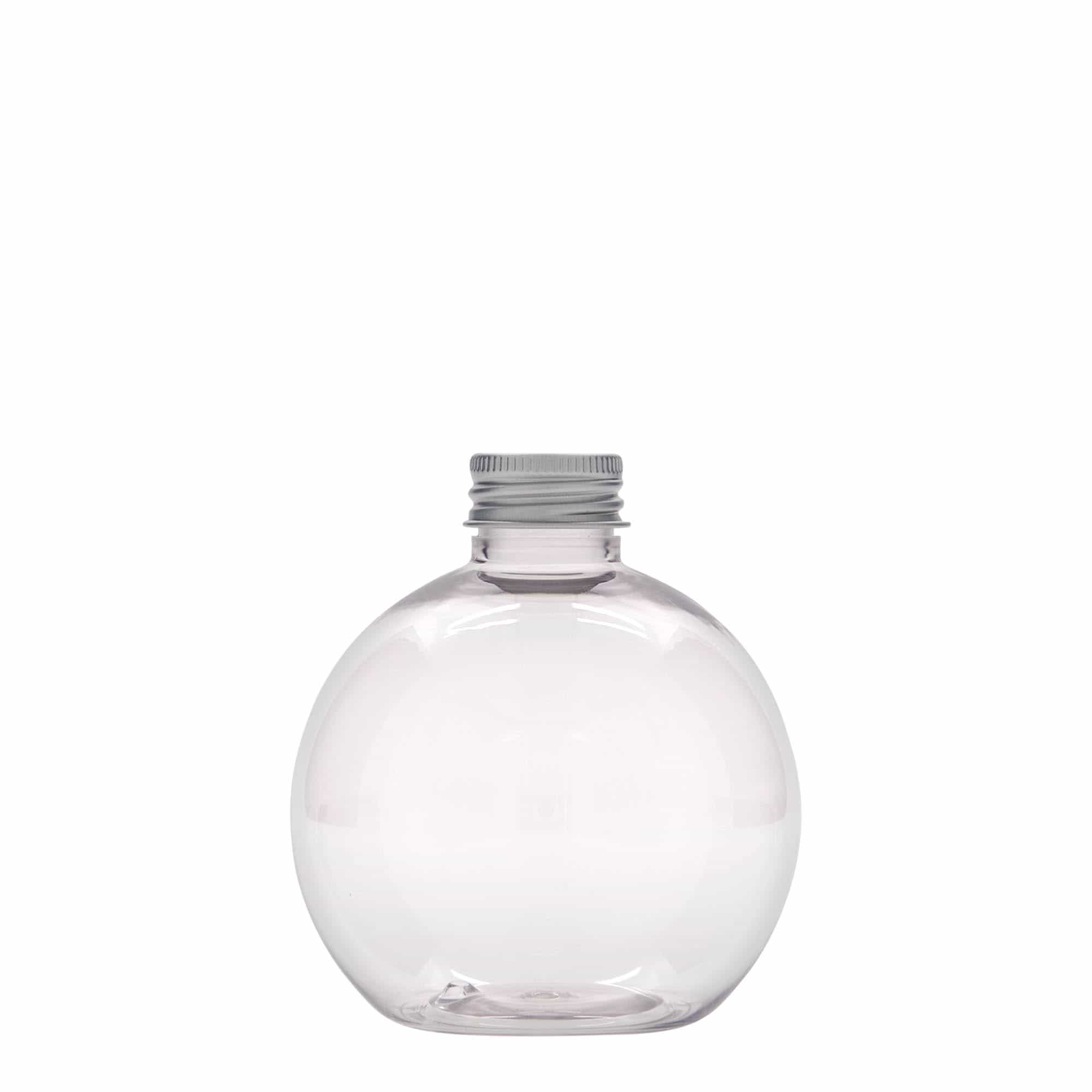 Petfles 'Perry', 250 ml, rond, kunststof, monding: GPI 24/410 Petfles 'Perry', 250 ml, rond, kunststof, monding: GPI 24/410