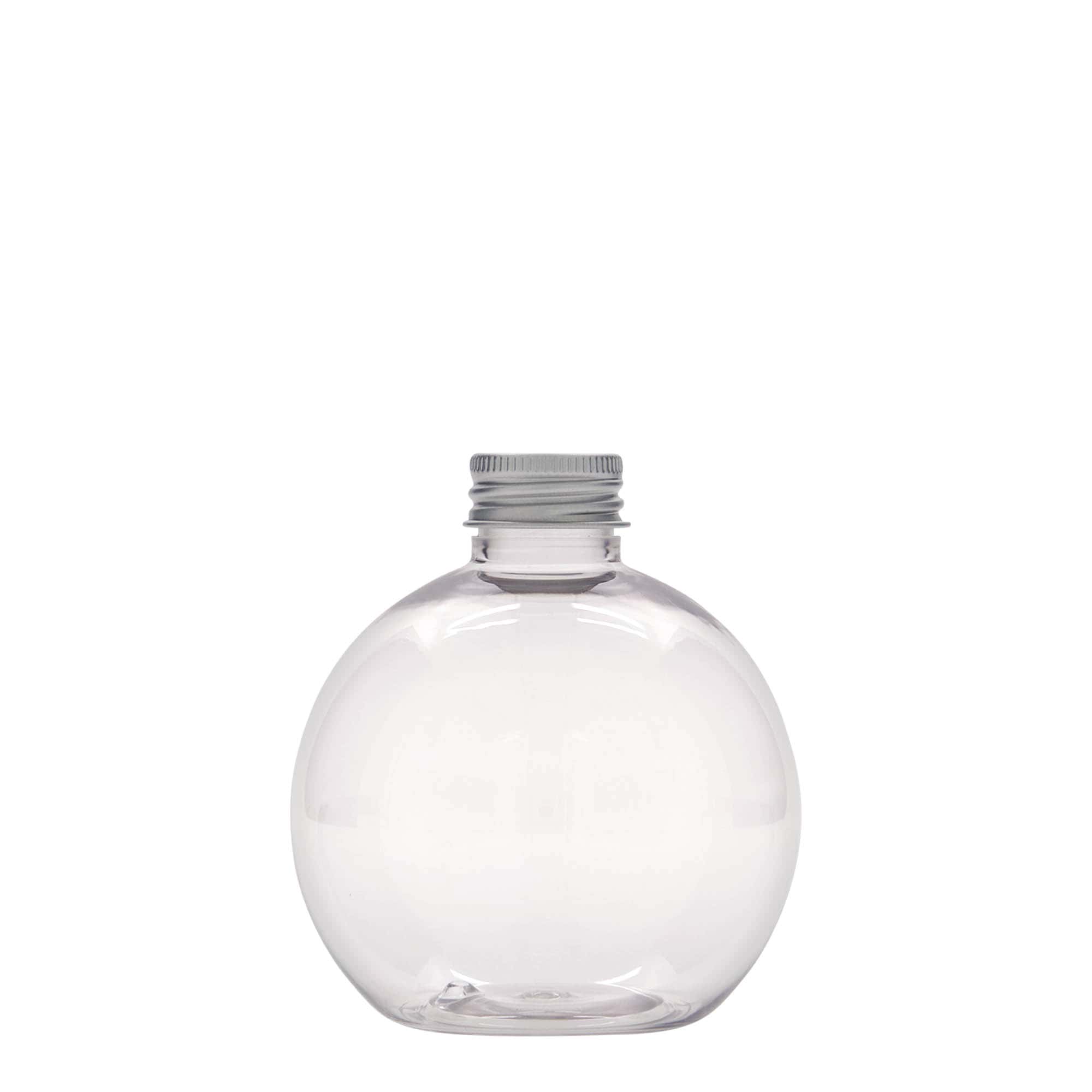 250 ml PET-fles 'Perry', rond, kunststof, hals: 24/410