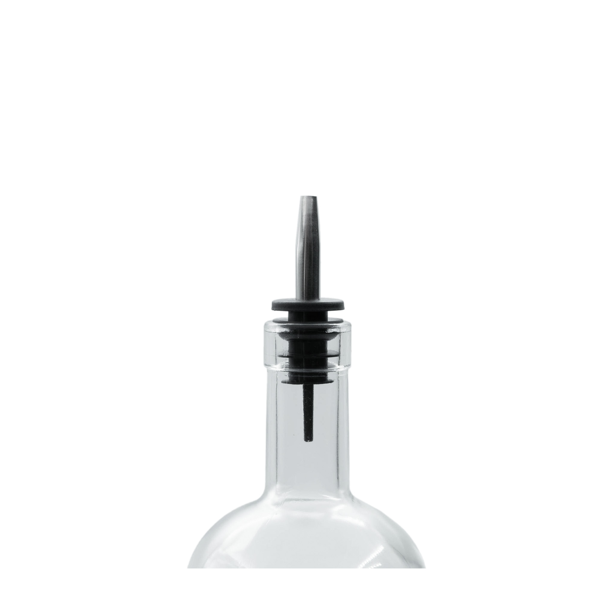 Uitgieter Inox conisch, roestvrij staal, zilver