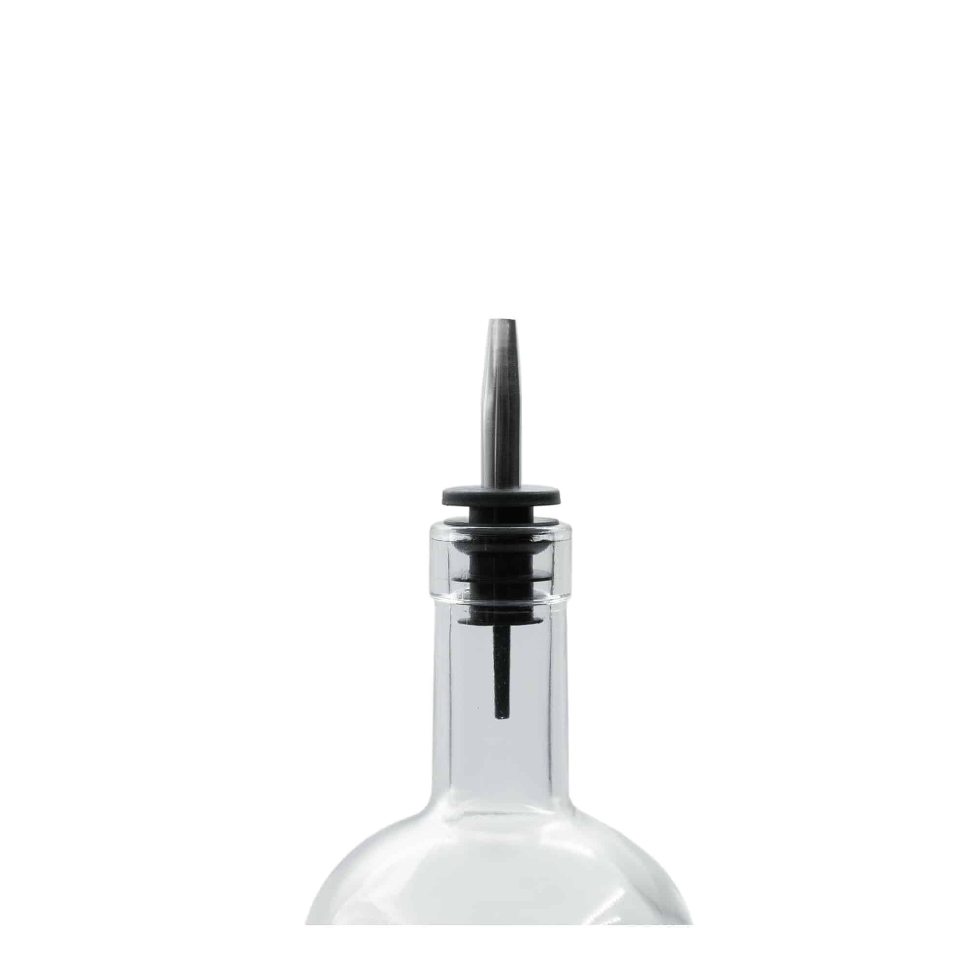 Uitgieter Inox conisch, roestvrij staal, zilver