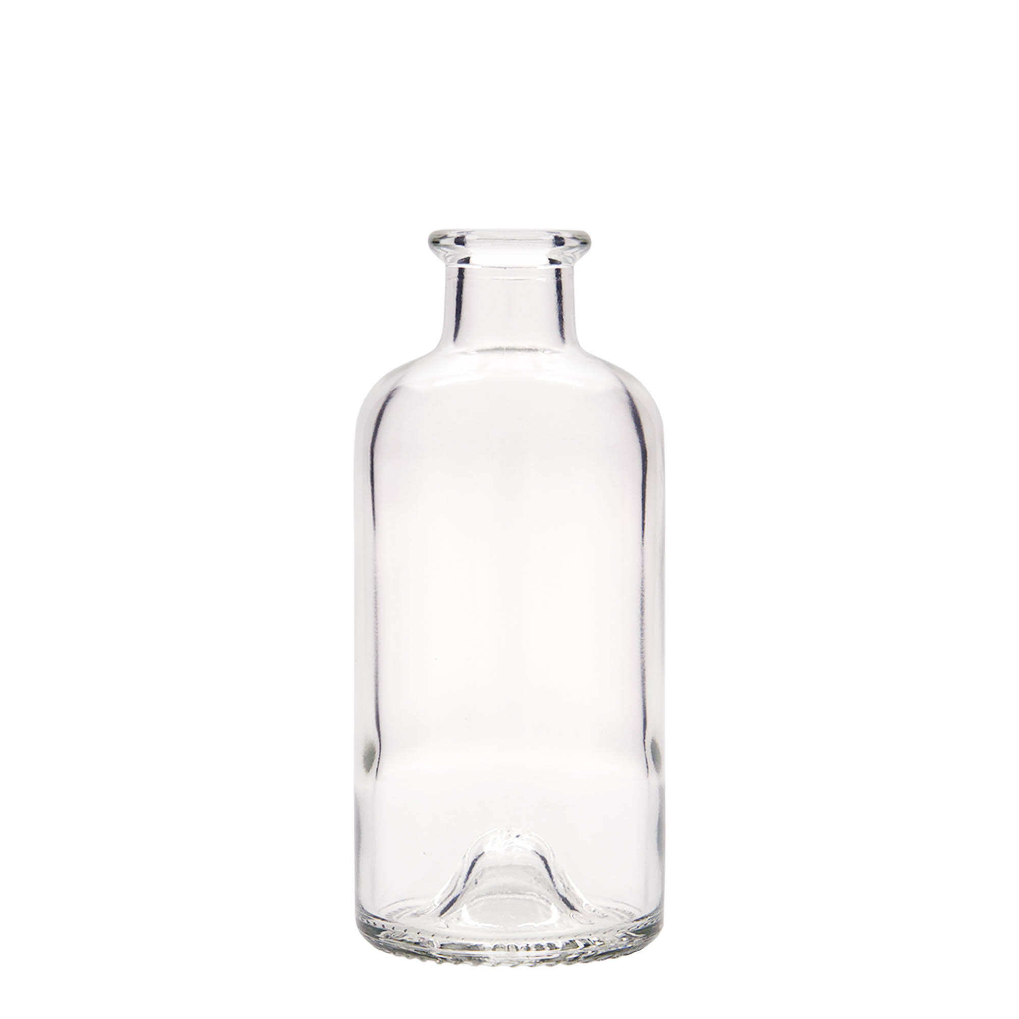200 ml glazen apothekersfles, opening: kurk 200 ml glazen apothekersfles, opening: kurk