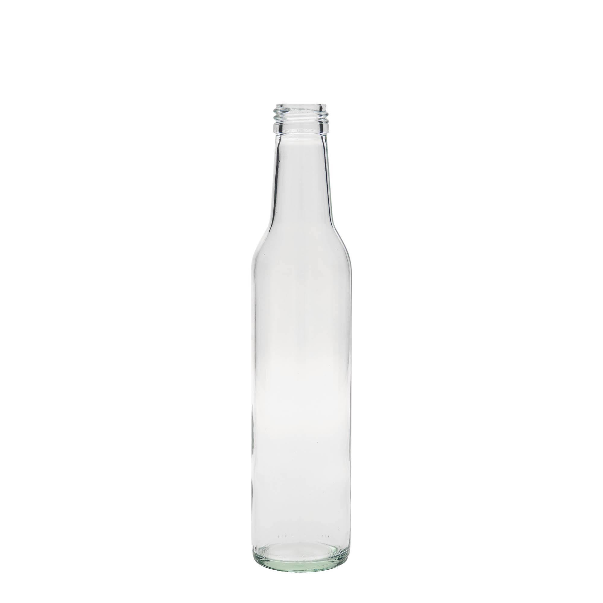 250 ml glazen fles 'Cilindrica', opening: PP 28 250 ml glazen fles 'Cilindrica', opening: PP 28