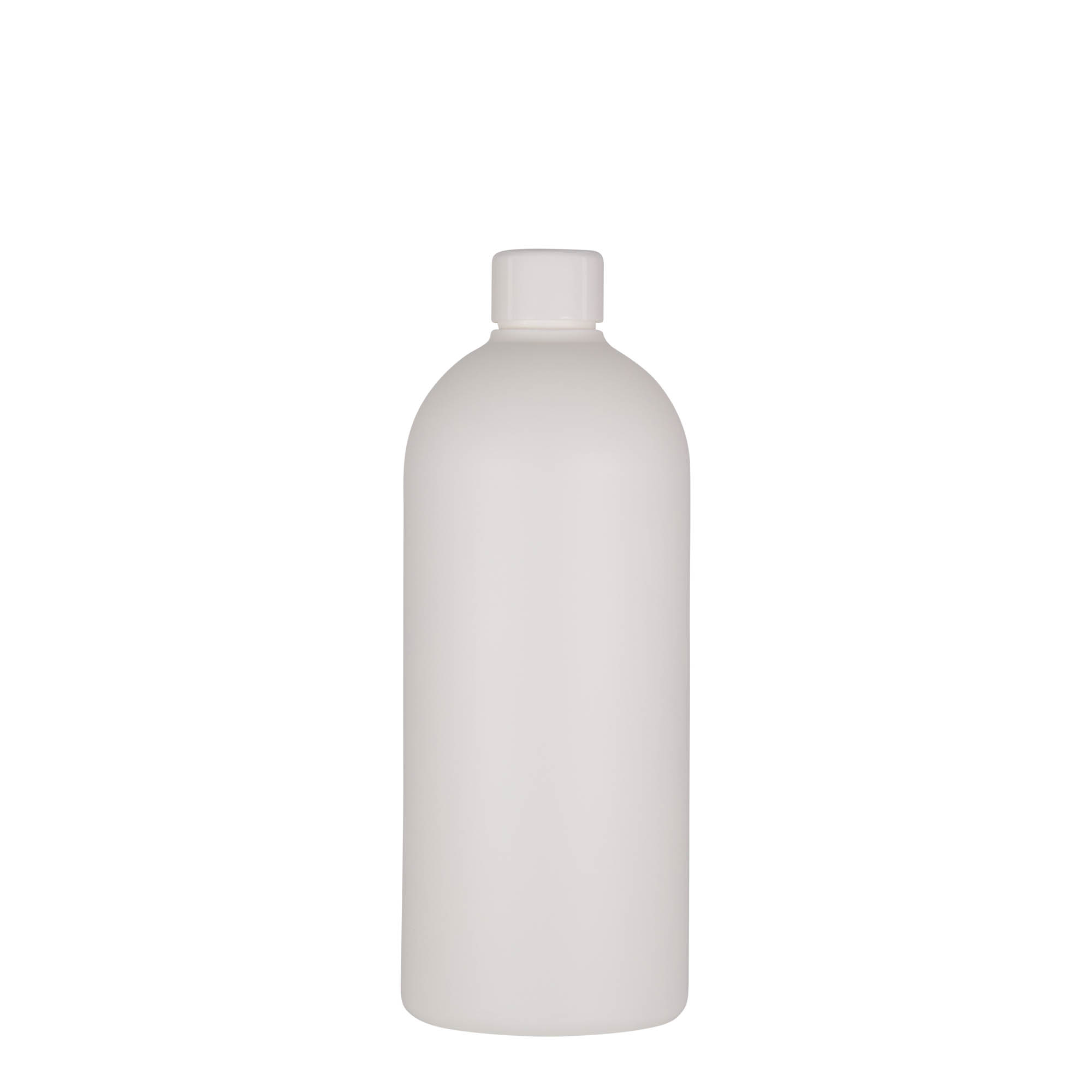 500 ml kunststoffles 'Tuffy', HDPE, wit, hals: 24/410