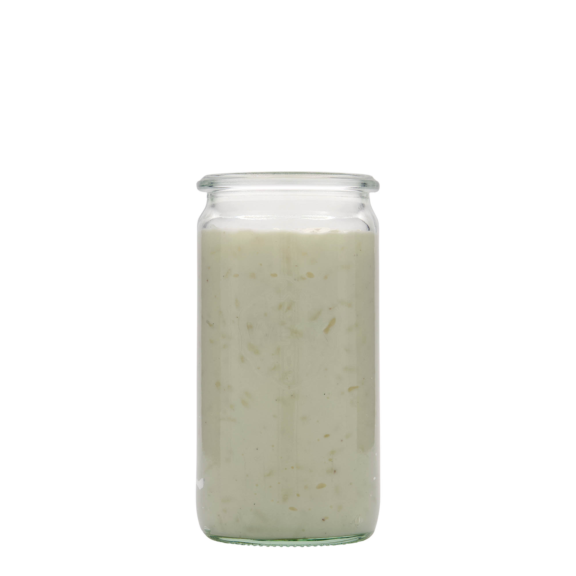 340 ml WECK-cilinderglas, opening: ronde rand