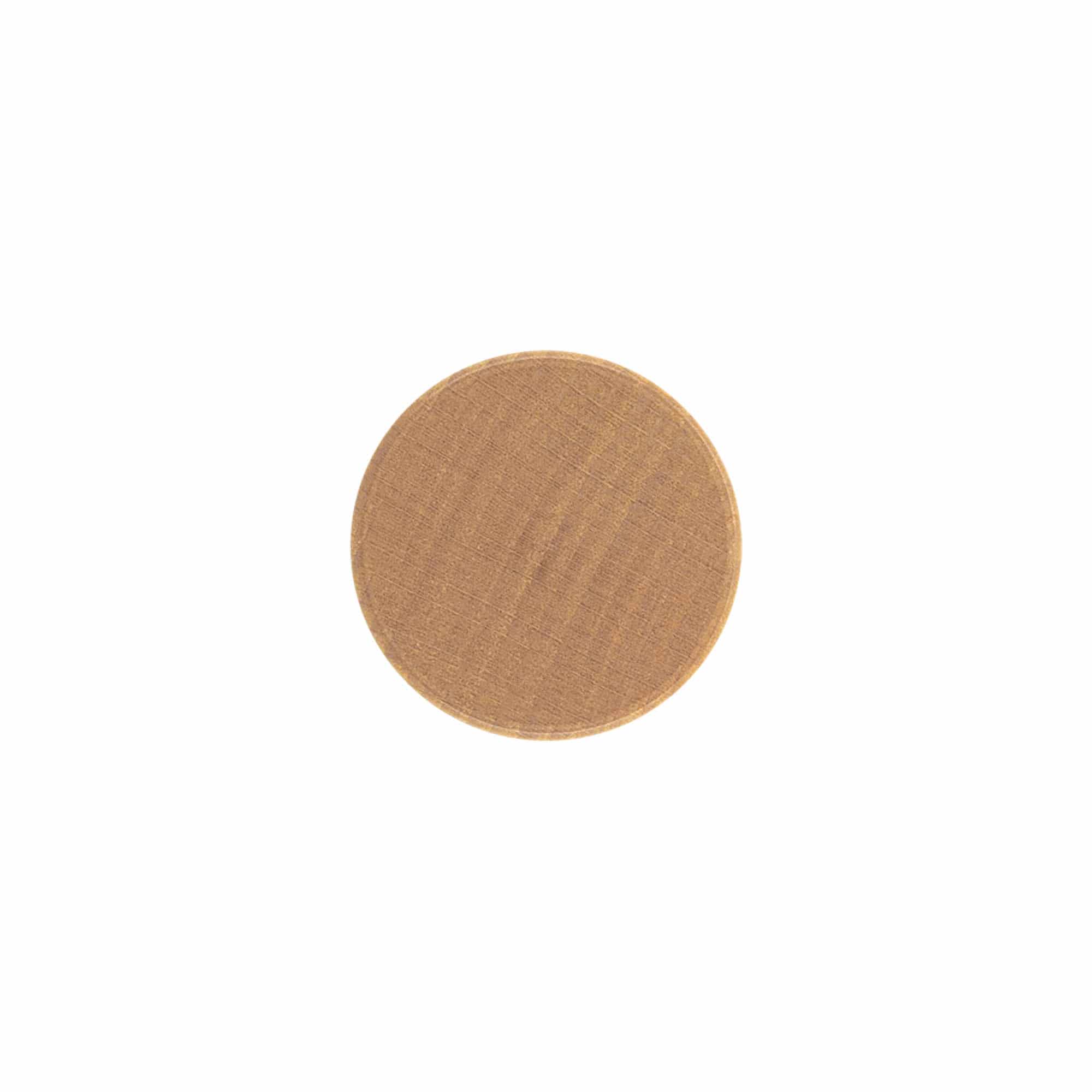 Schroefsluiting, metaal-hout, houtkleur, voor monding: PP 28